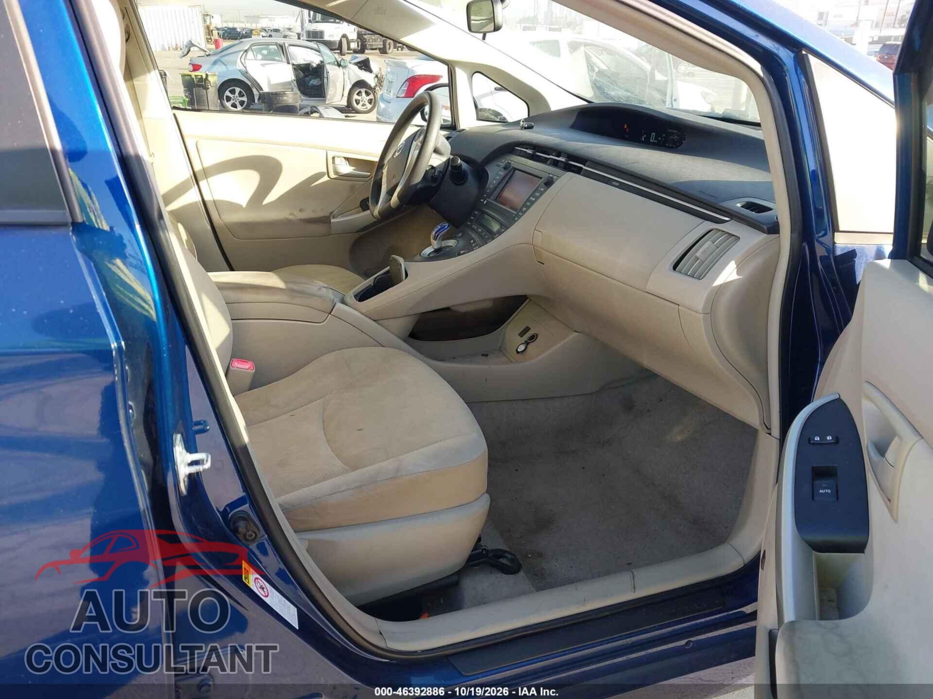 TOYOTA PRIUS 2010 - JTDKN3DU1A0179191