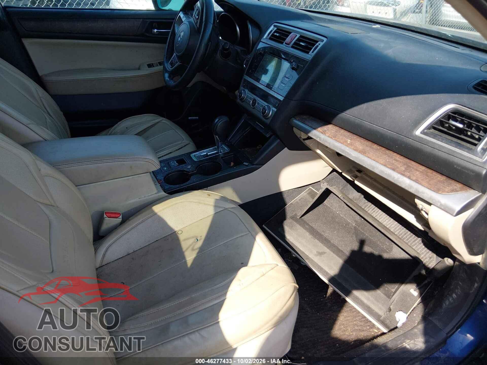 SUBARU OUTBACK 2015 - 4S4BSANC2F3272659