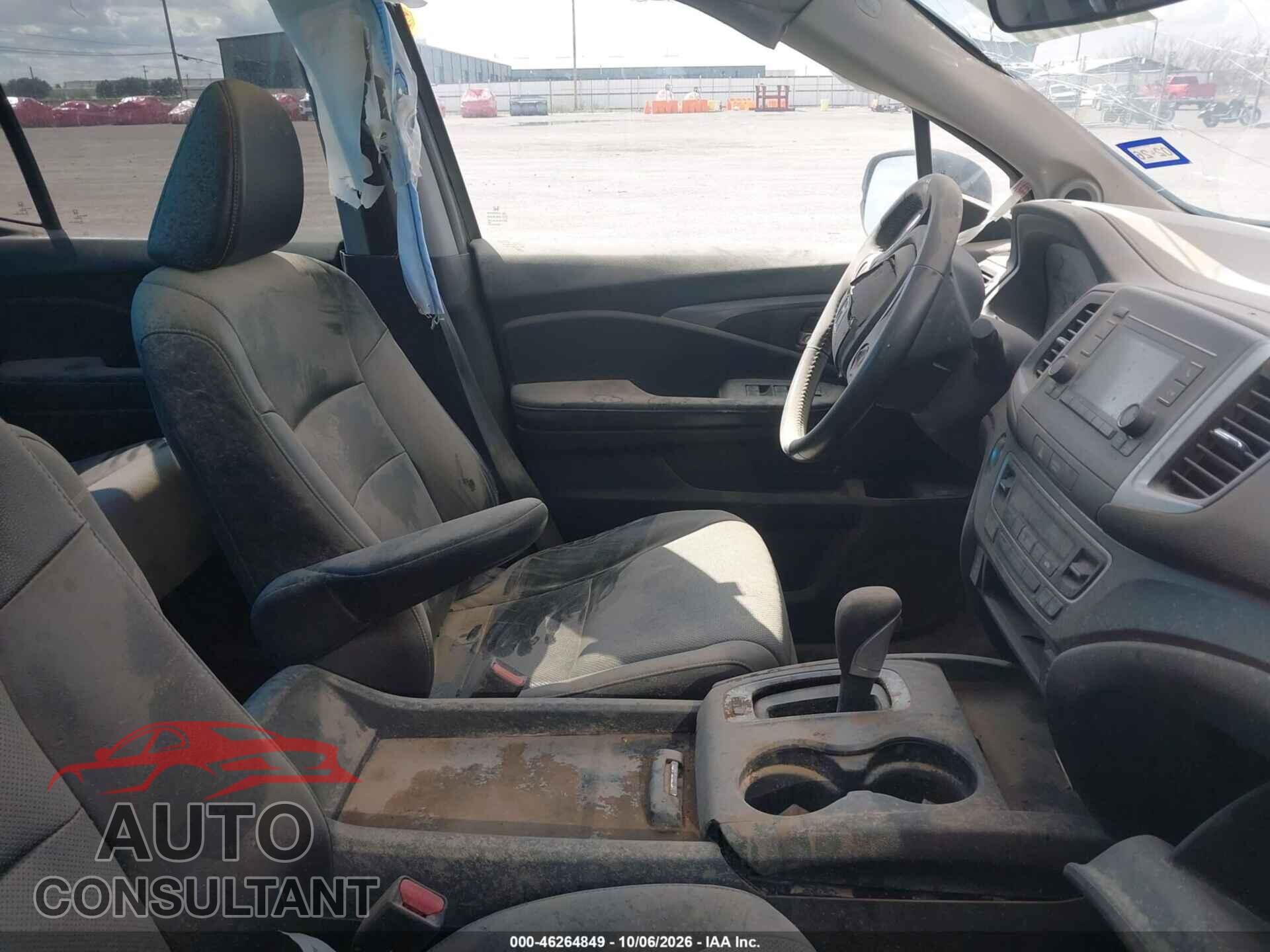 HONDA RIDGELINE 2017 - 5FPYK2F54HB001054