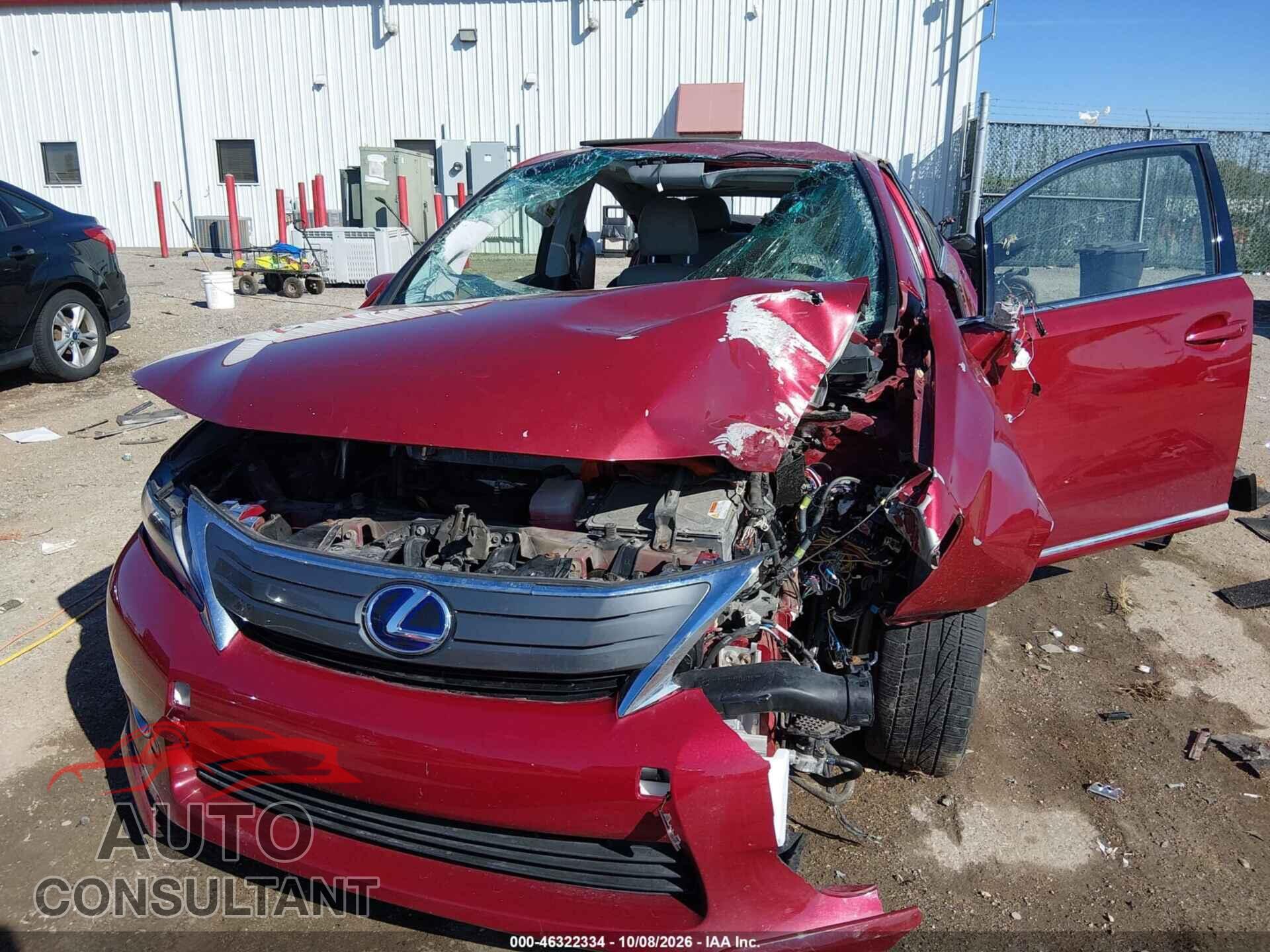 LEXUS HS 250H 2012 - JTHBB1BA7C2050285