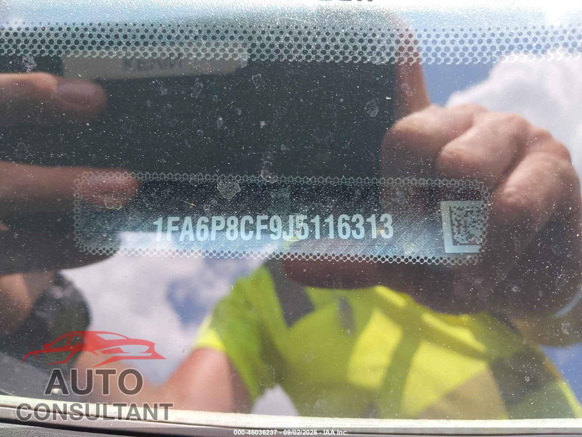 FORD MUSTANG 2018 - 1FA6P8CF9J5116313