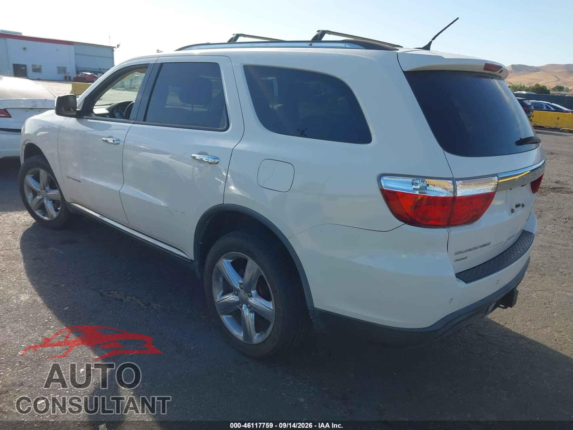 DODGE DURANGO 2012 - 1C4RDJEG7CC361476