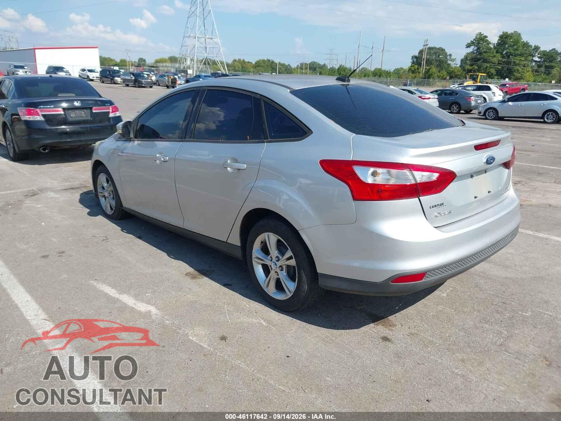FORD FOCUS 2013 - 1FADP3F29DL233490