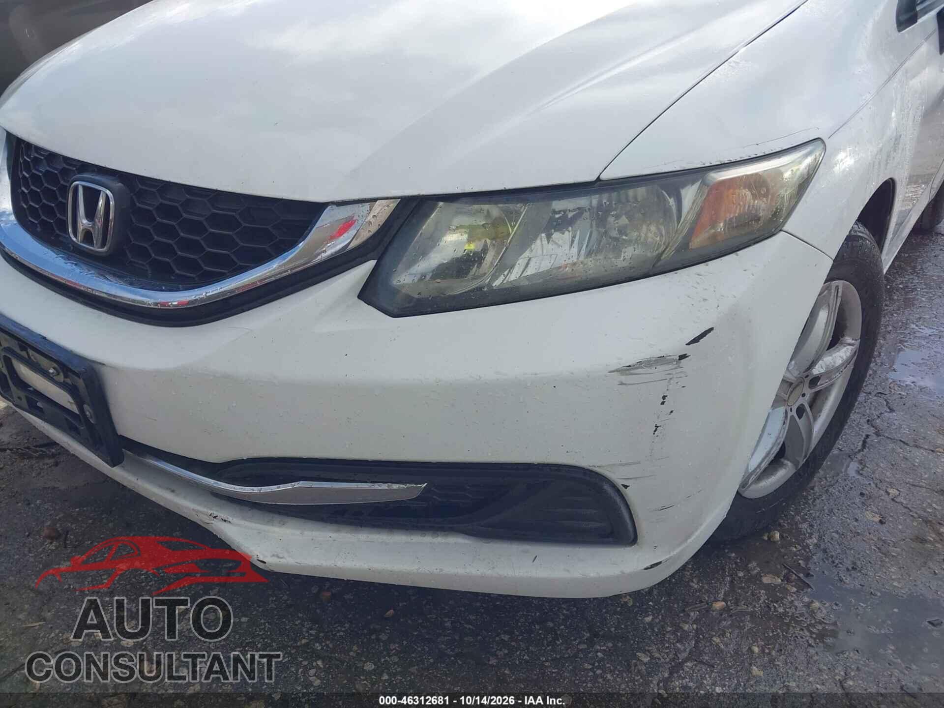 HONDA CIVIC 2014 - 2HGFB2F55EH500792
