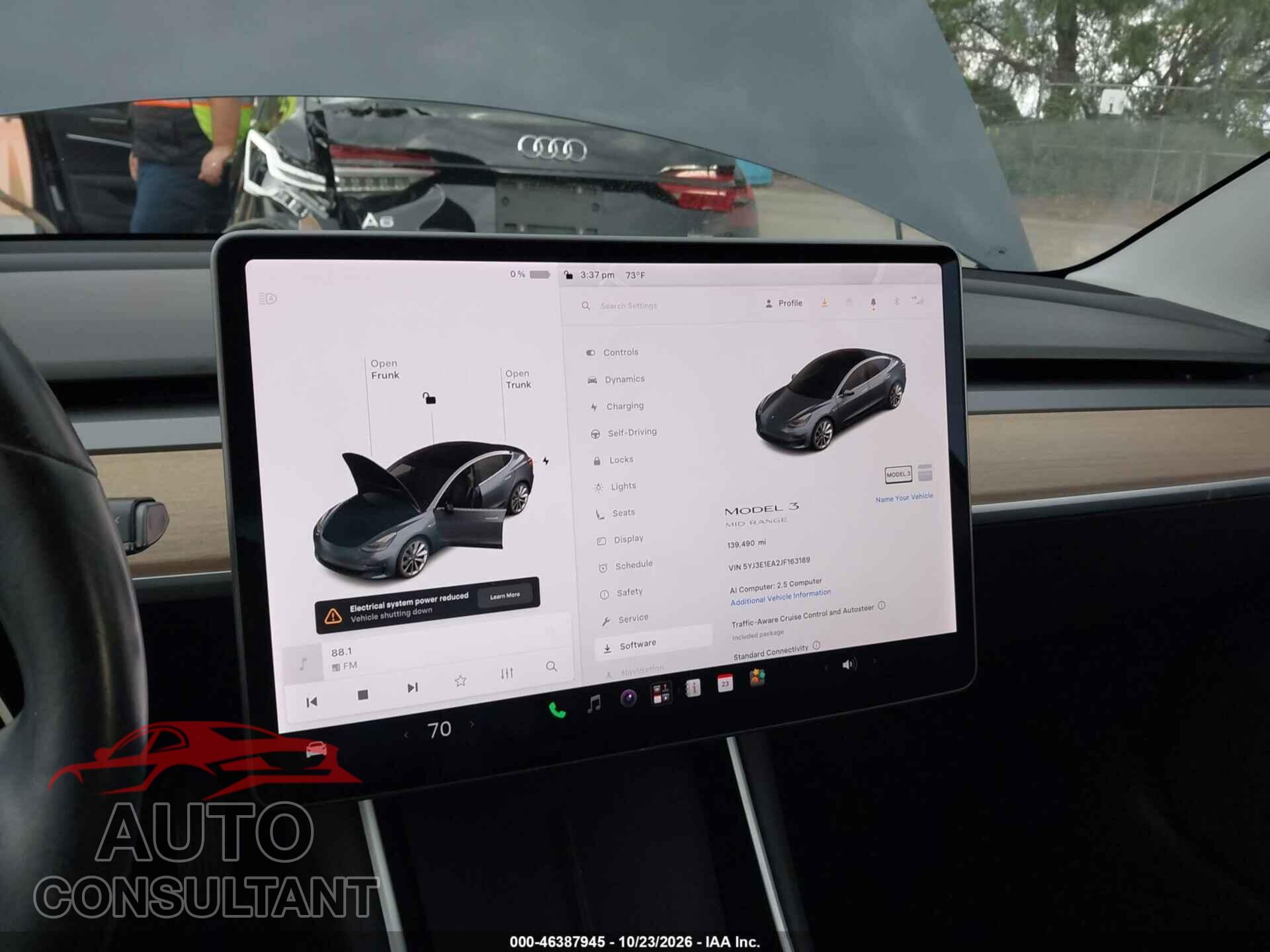 TESLA MODEL 3 2018 - 5YJ3E1EA2JF163189