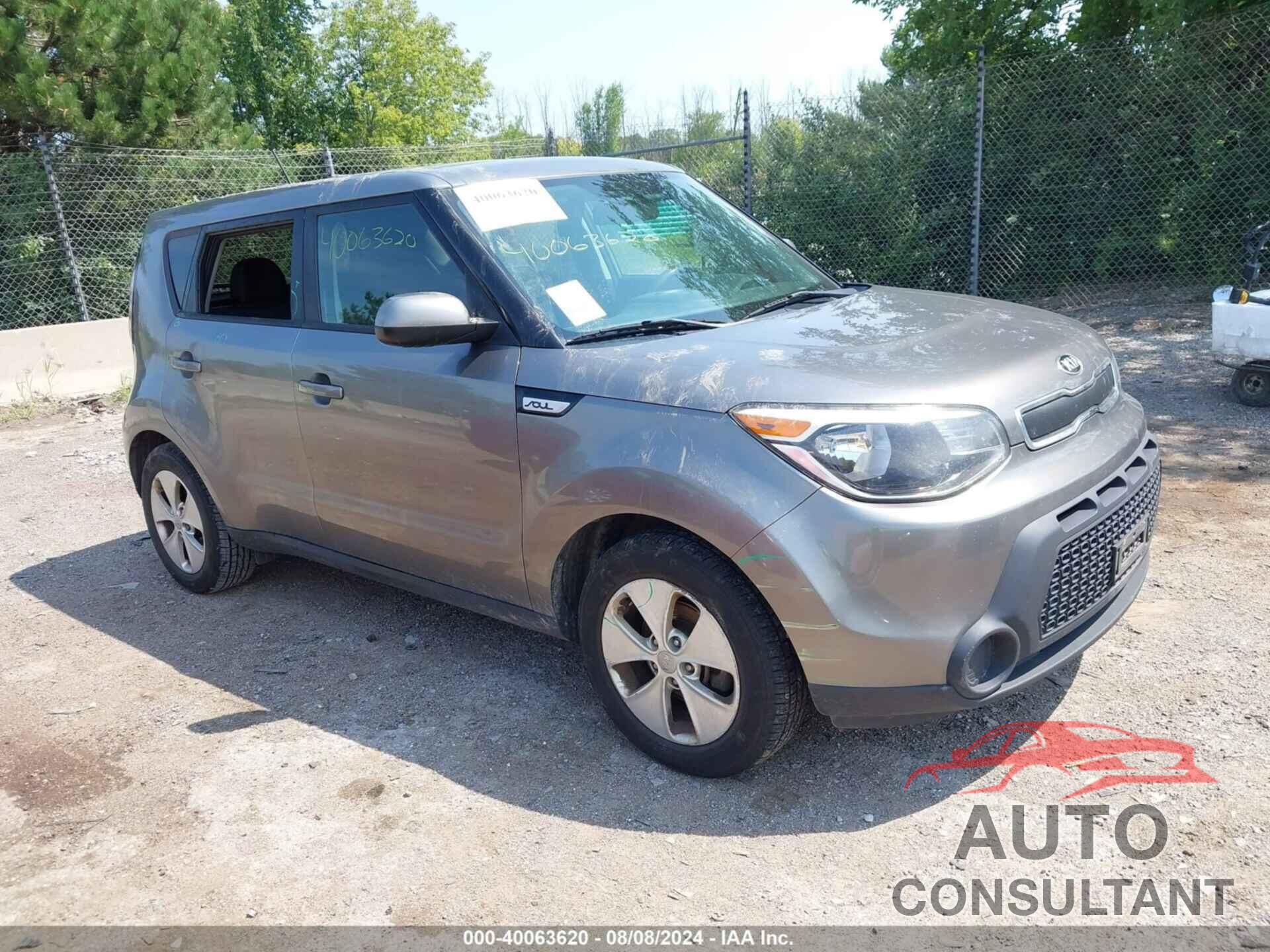 KIA SOUL 2016 - KNDJN2A27G7270152