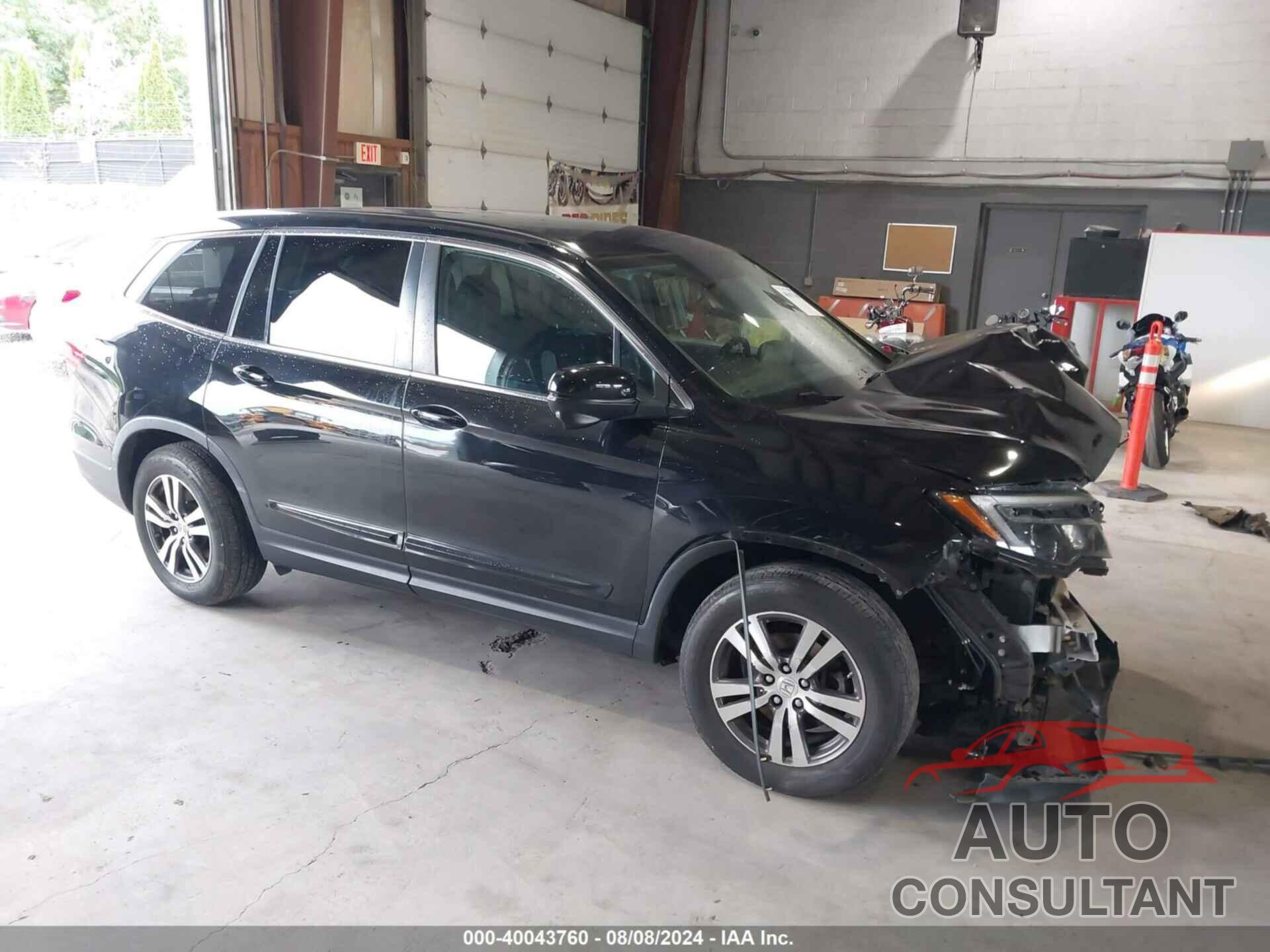 HONDA PILOT 2016 - 5FNYF6H3XGB048362