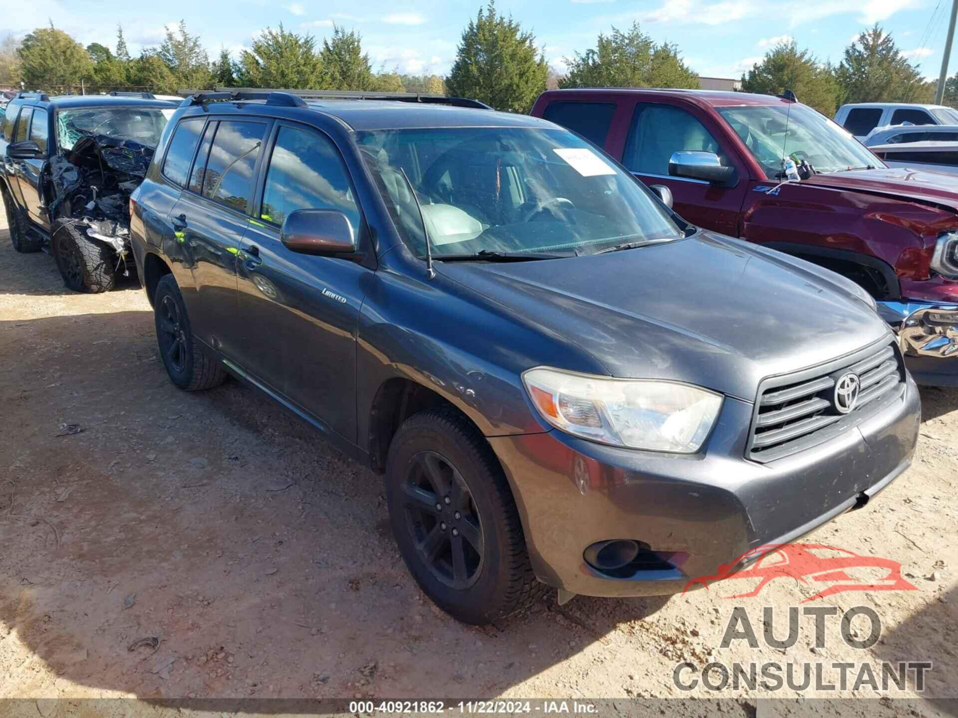 TOYOTA HIGHLANDER 2010 - JTEZA3EHXA2011657