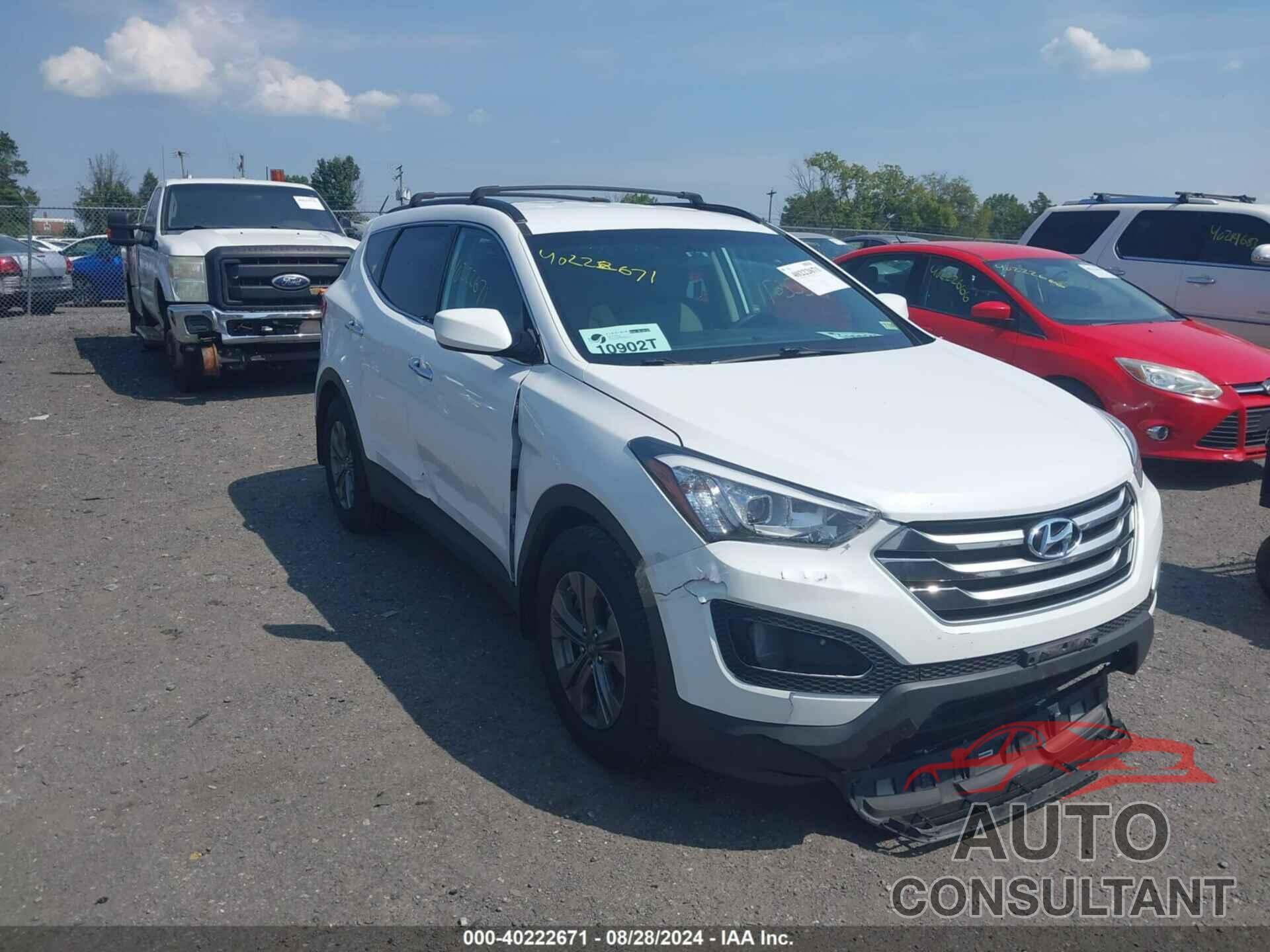 HYUNDAI SANTA FE SPORT 2016 - 5XYZU3LB3GG308472