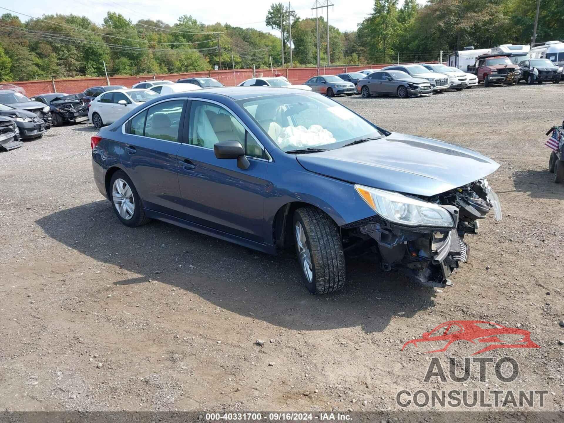 SUBARU LEGACY 2017 - 4S3BNAA68H3022213