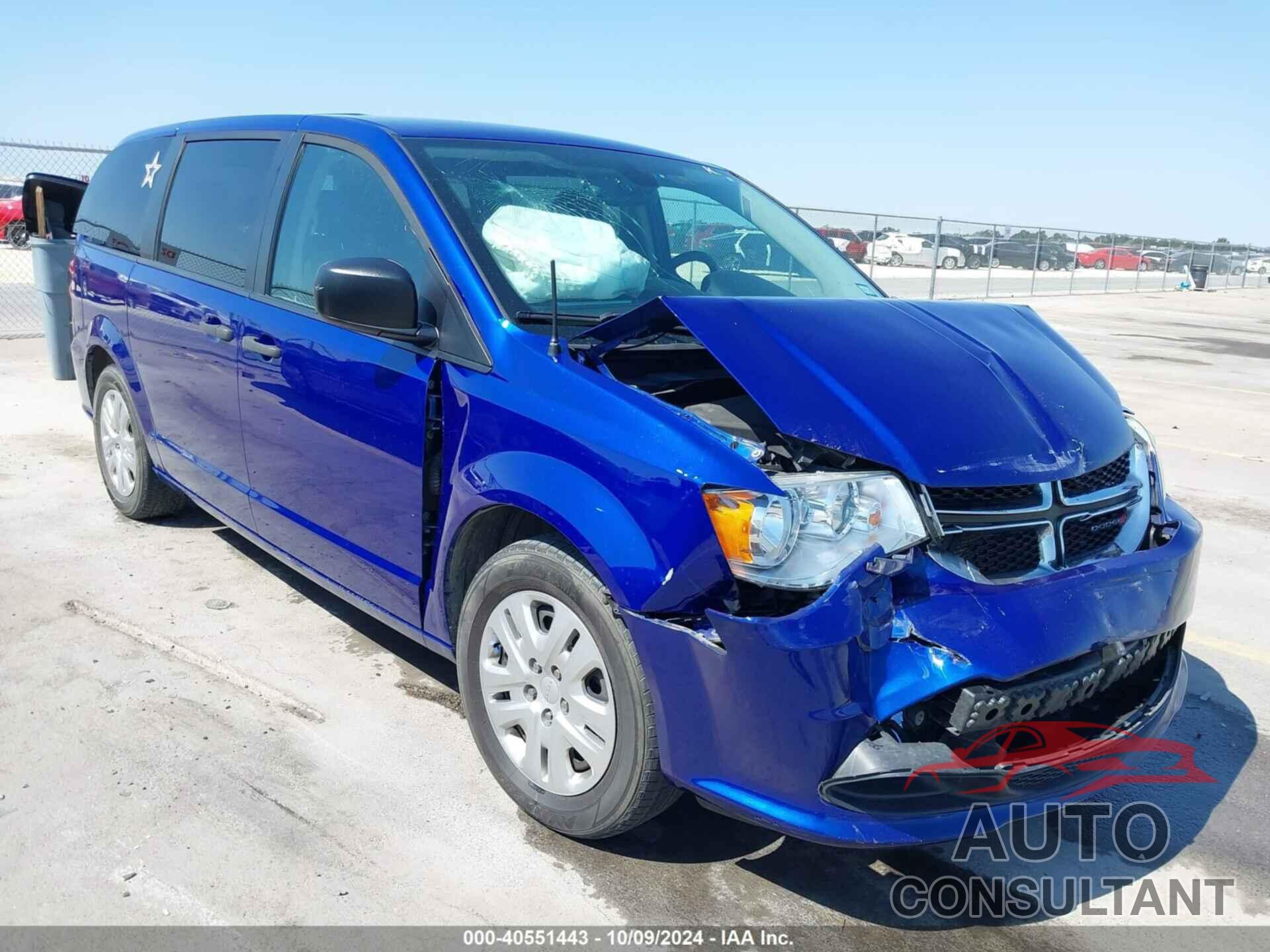 DODGE GRAND CARAVAN 2019 - 2C4RDGBG9KR698826