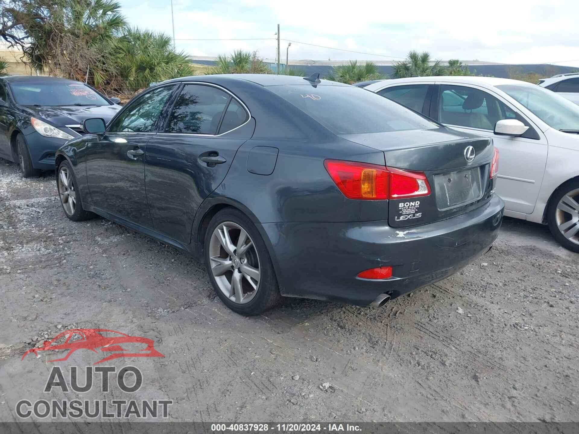LEXUS IS 250 2010 - JTHBF5C24A5110568