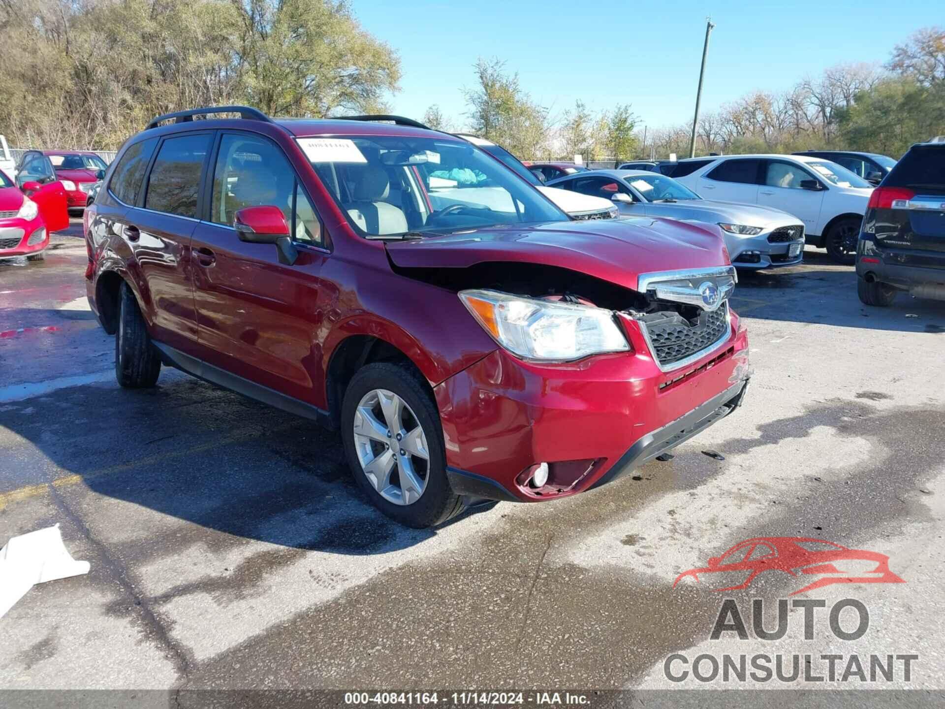 SUBARU FORESTER 2014 - JF2SJAMC8EH441952