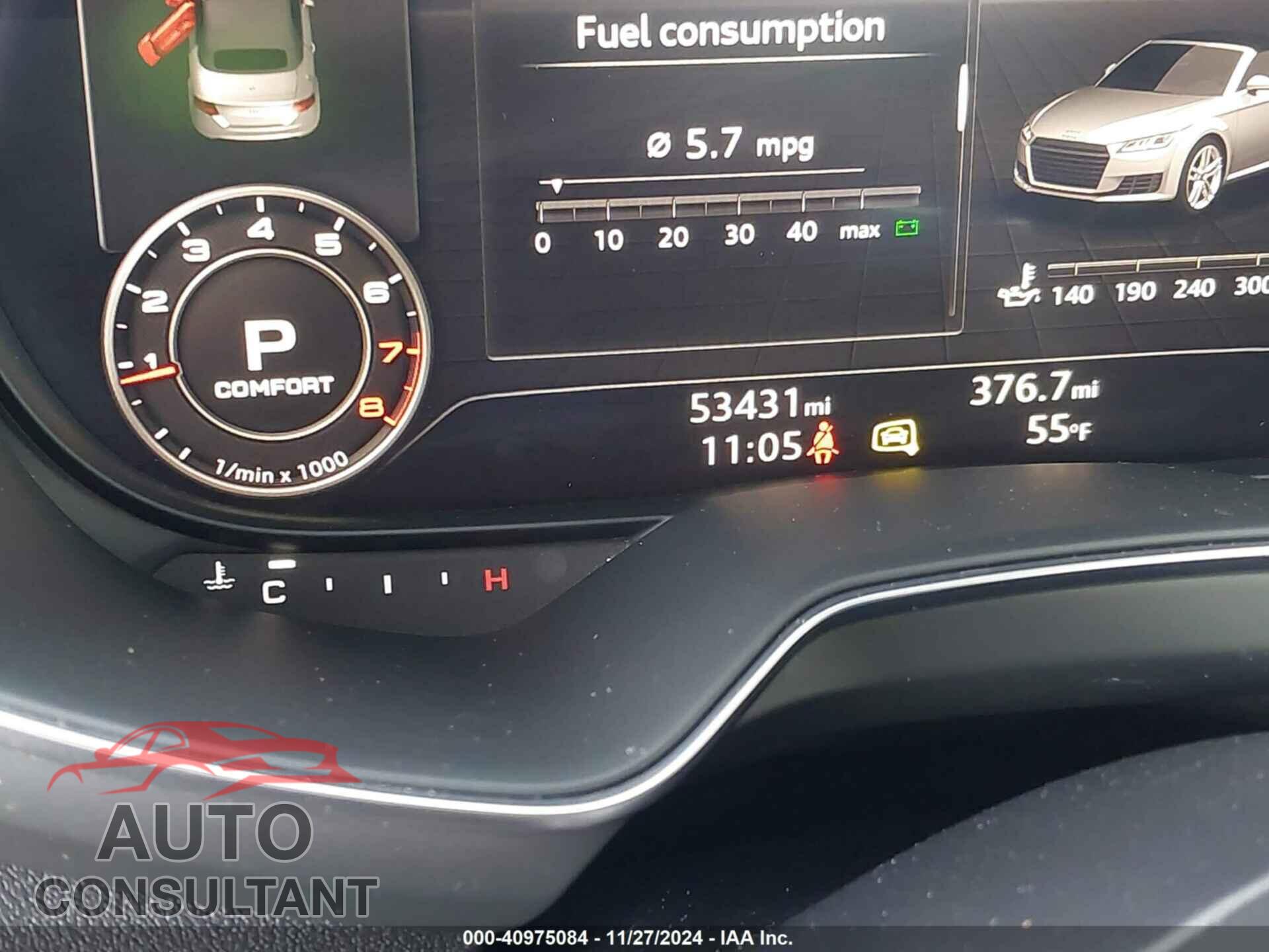 AUDI TT 2017 - TRUT5CFV5H1011137