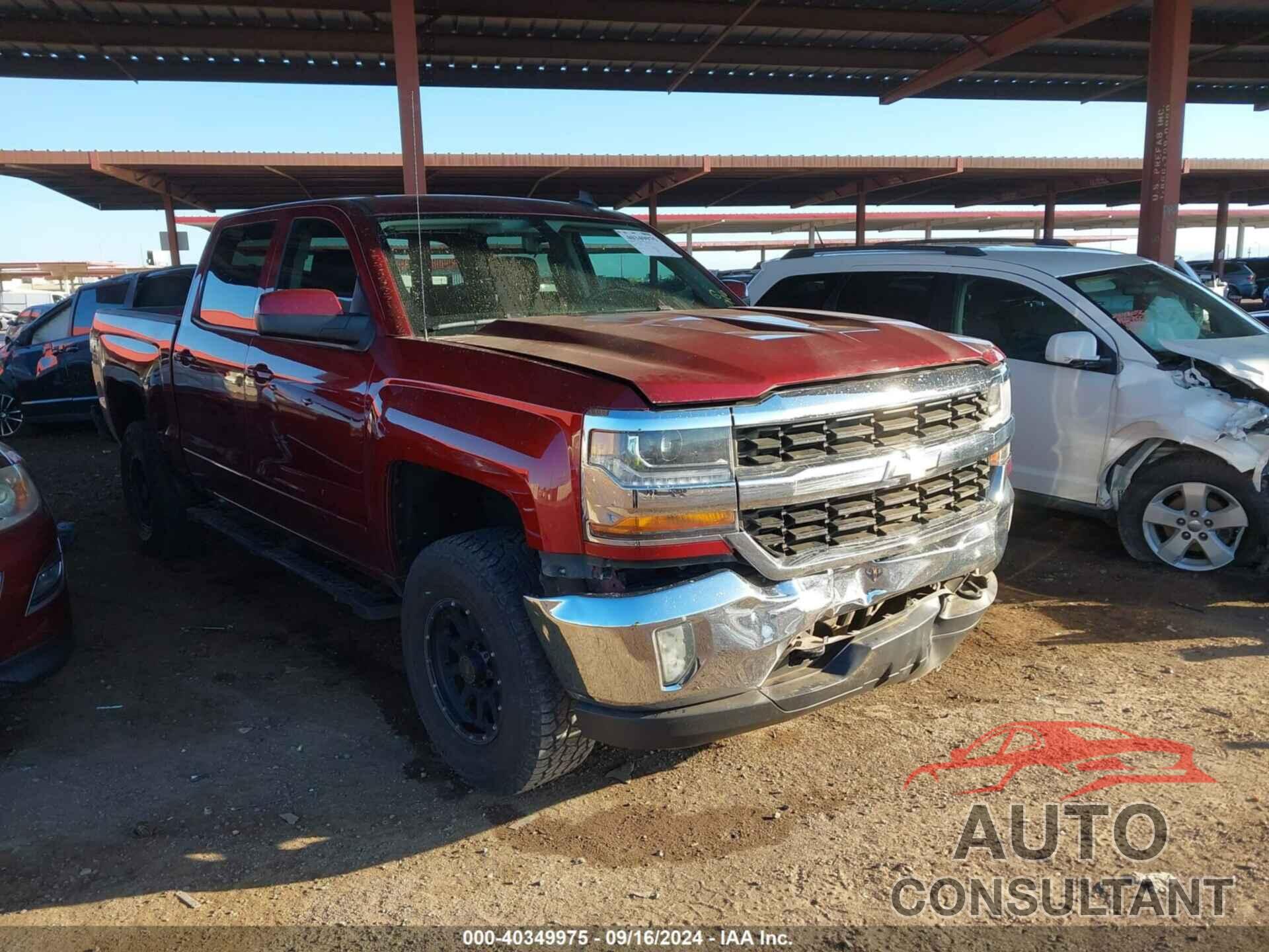 CHEVROLET SILVERADO 1500 2017 - 3GCUKREC3HG390148