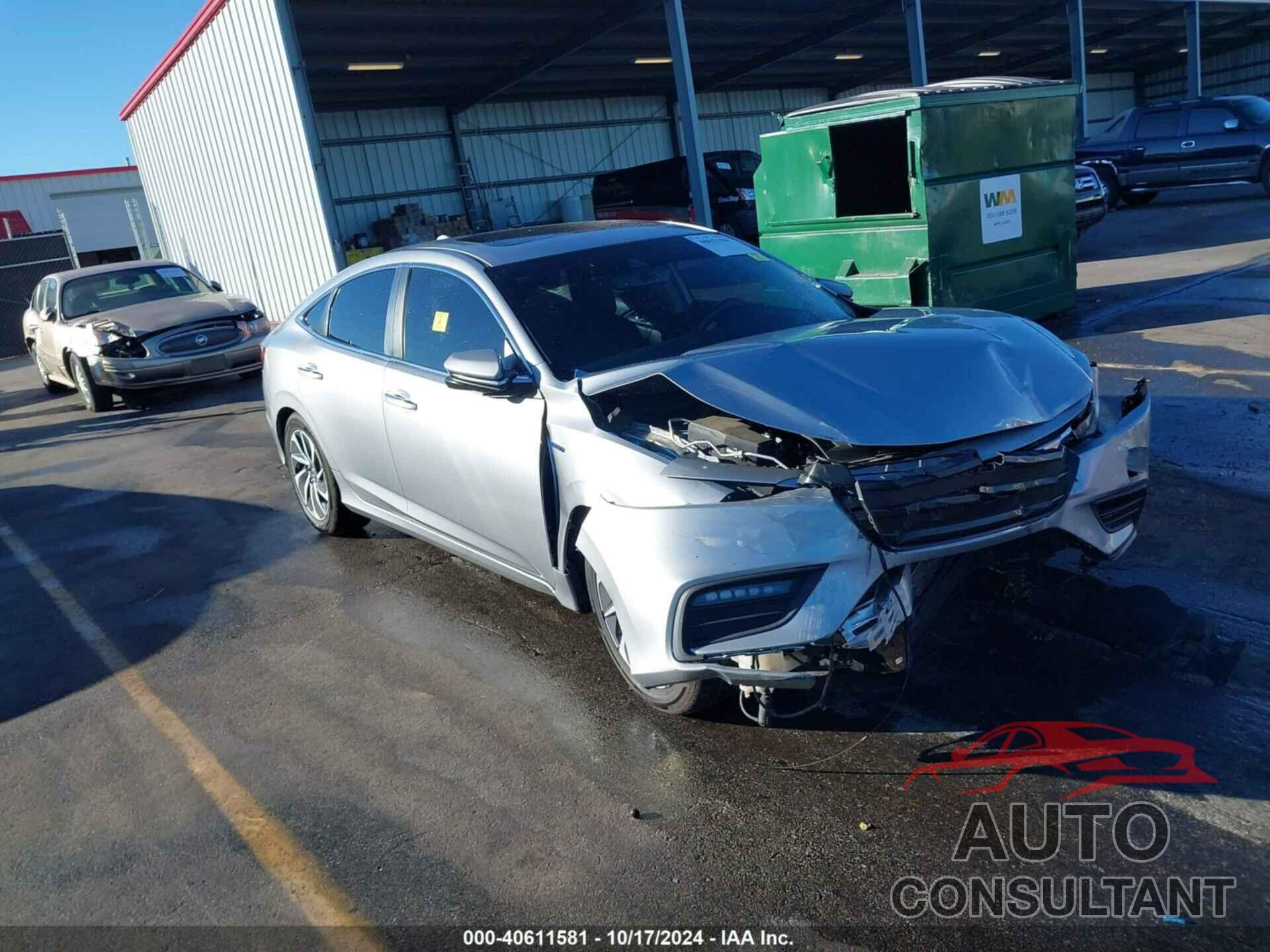 HONDA INSIGHT 2019 - 19XZE4F93KE010280