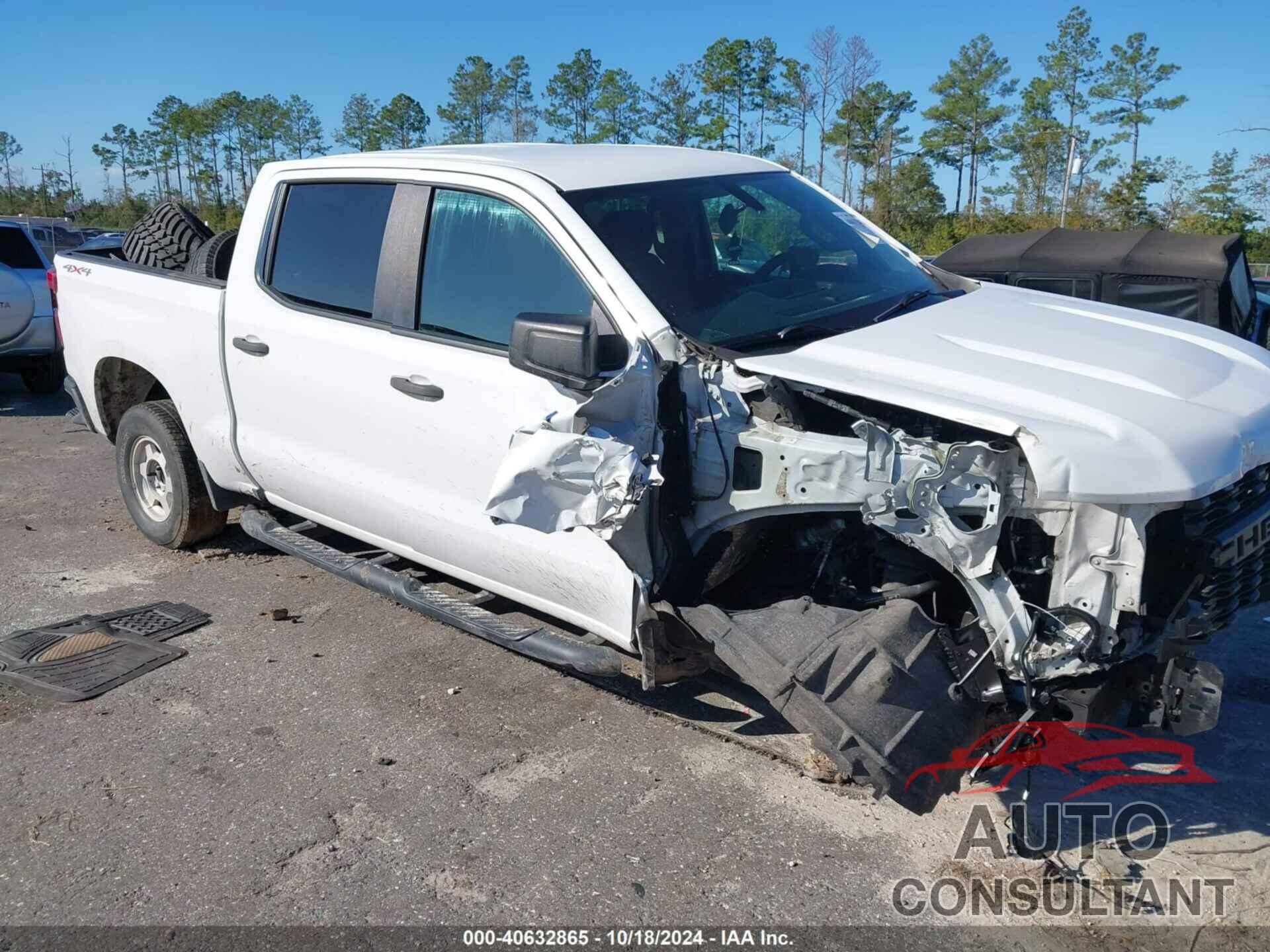 CHEVROLET SILVERADO 1500 2019 - 3GCPYAEH8KG125001