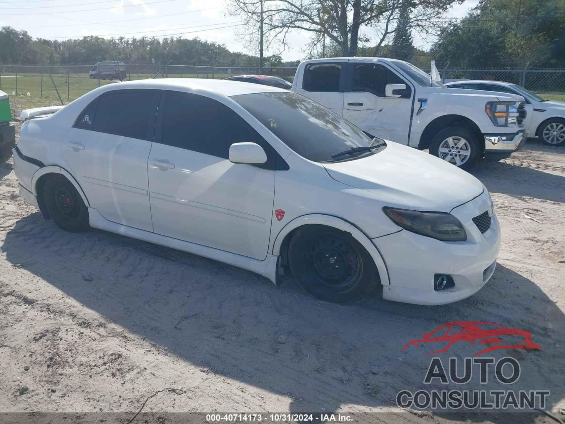 TOYOTA COROLLA 2009 - 1NXBU40E79Z093925