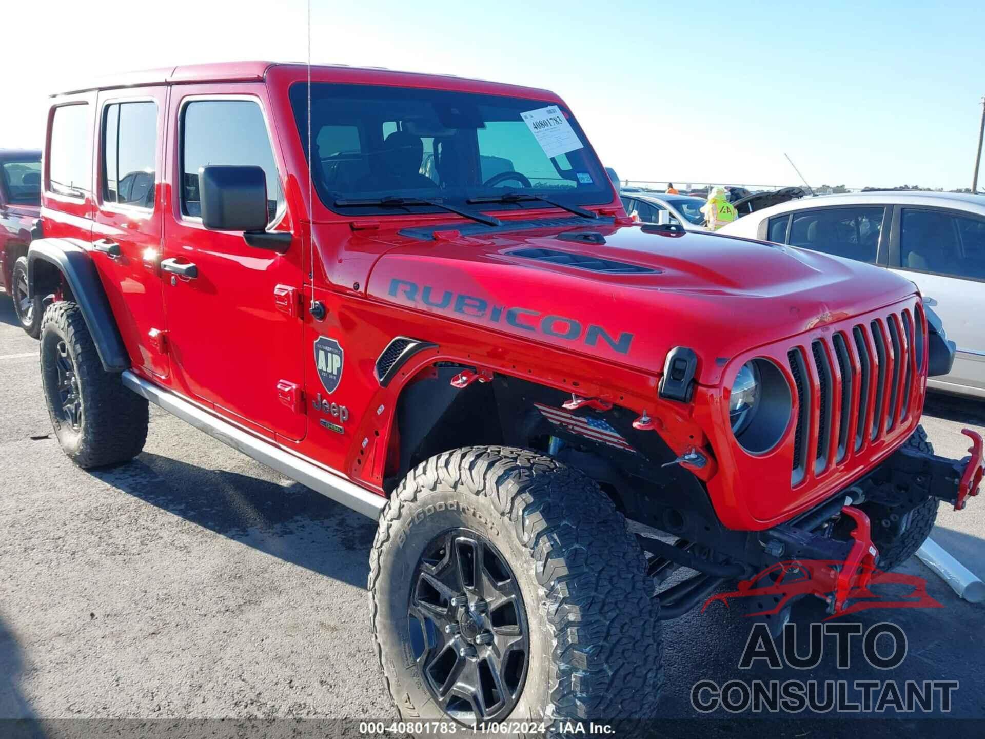 JEEP WRANGLER UNLIMITED 2021 - 1C4JJXFM7MW727059