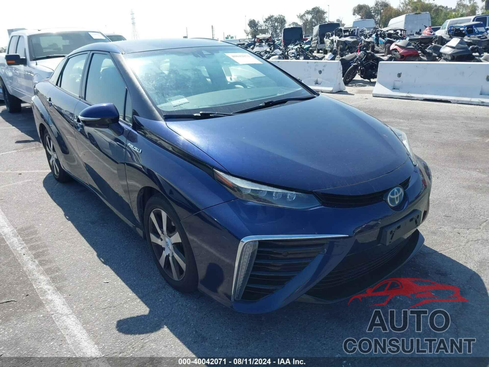TOYOTA MIRAI 2016 - JTDBVRBD2GA000617