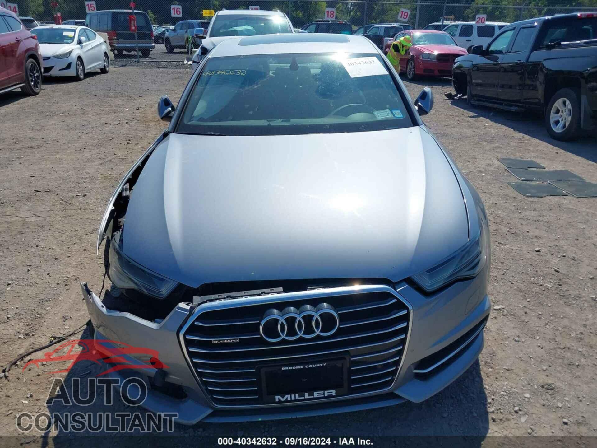 AUDI A6 2016 - WAUGFAFC4GN144164
