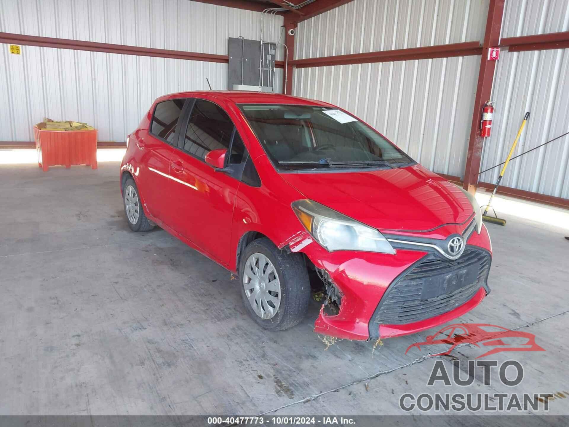 TOYOTA YARIS 2015 - VNKKTUD34FA045755