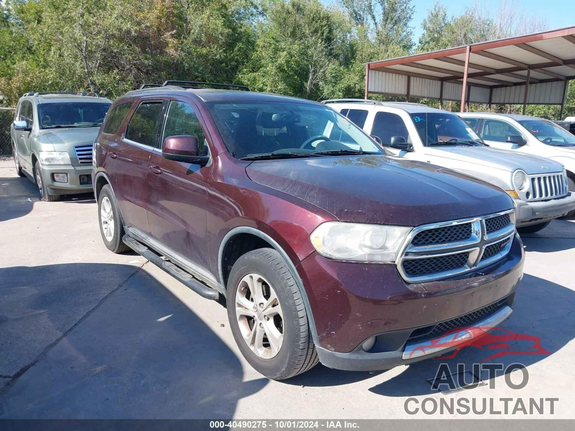 DODGE DURANGO 2012 - 1C4RDHAG7CC260226