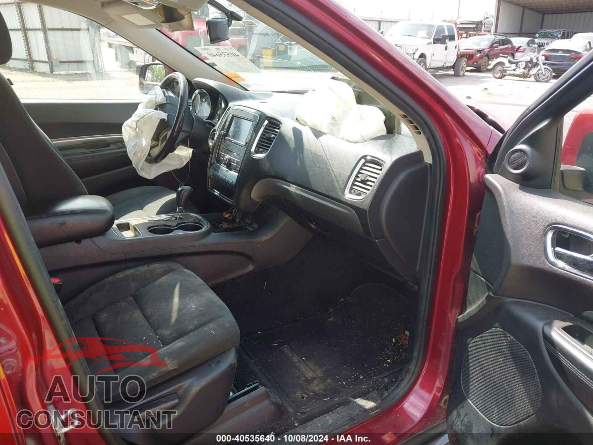 DODGE DURANGO 2013 - 1C4RDJAG8DC527687