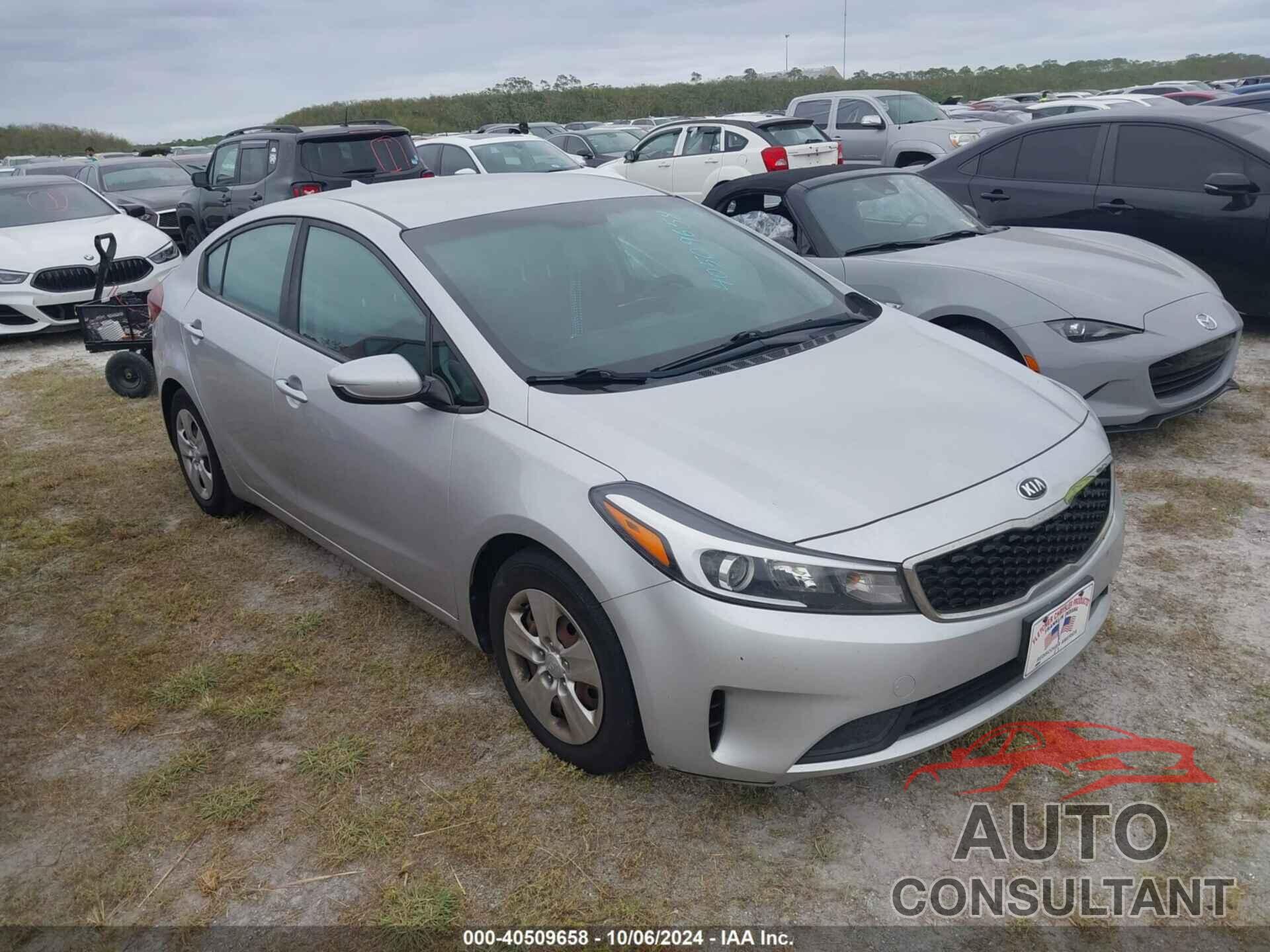 KIA FORTE 2018 - 3KPFL4A78JE197013
