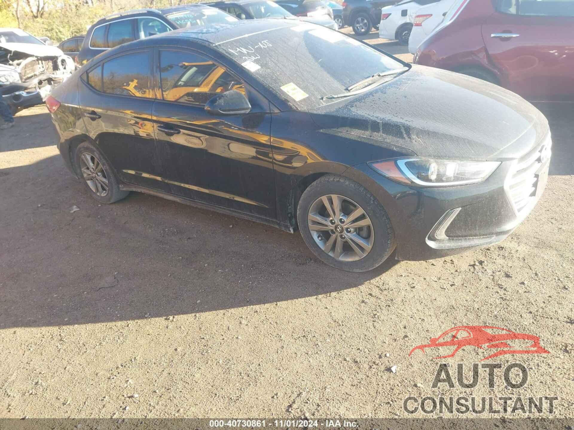 HYUNDAI ELANTRA 2018 - 5NPD84LF8JH308345