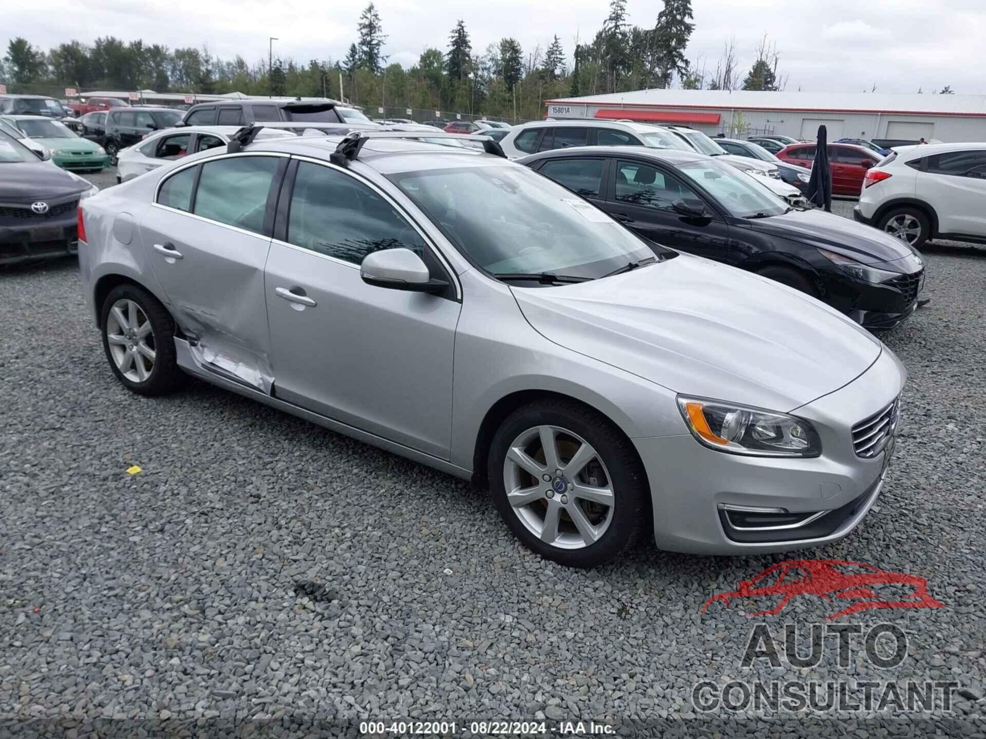 VOLVO S60 2016 - YV1612TK9G1399327