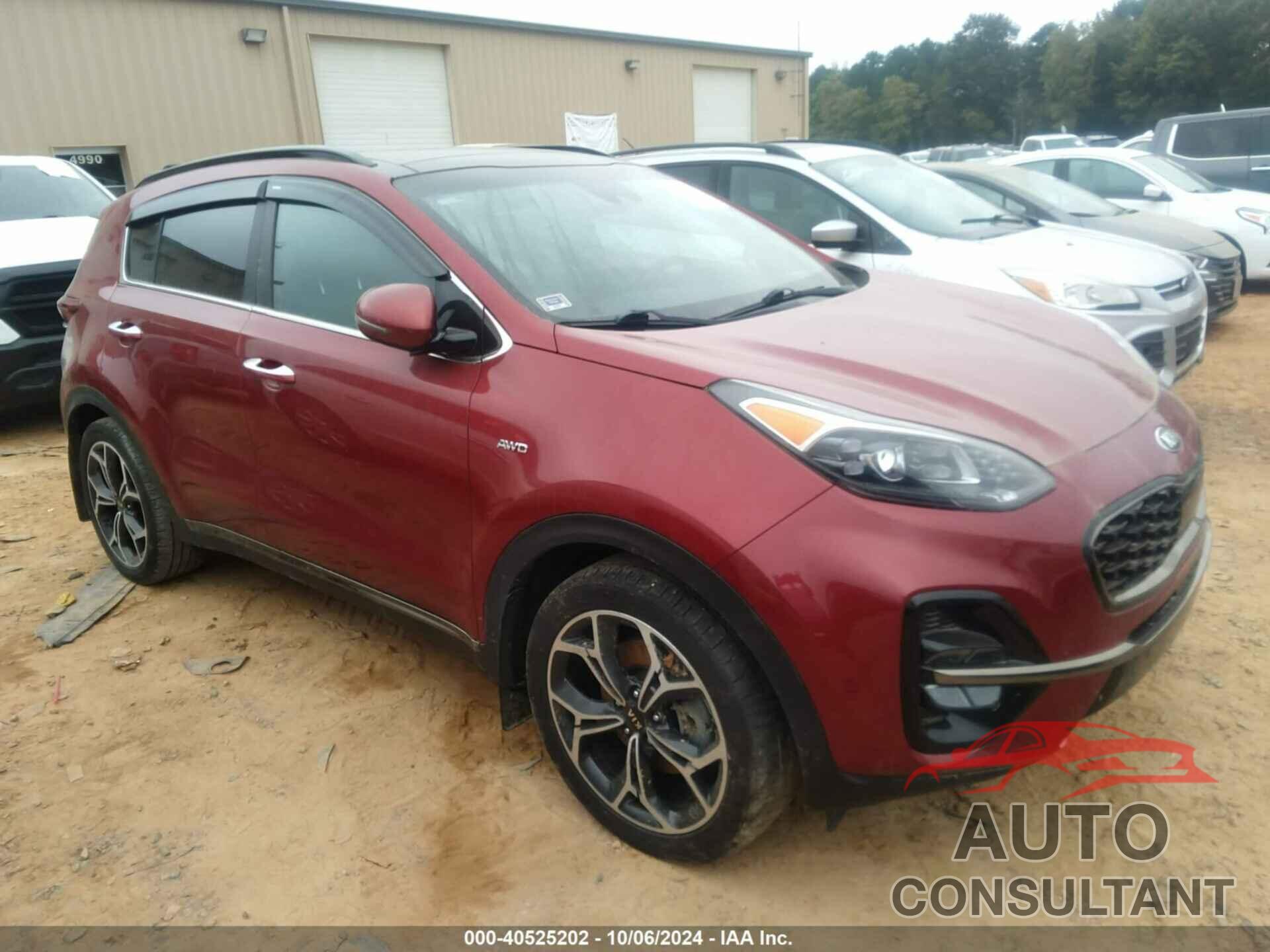 KIA SPORTAGE 2021 - KNDPRCA69M7887085