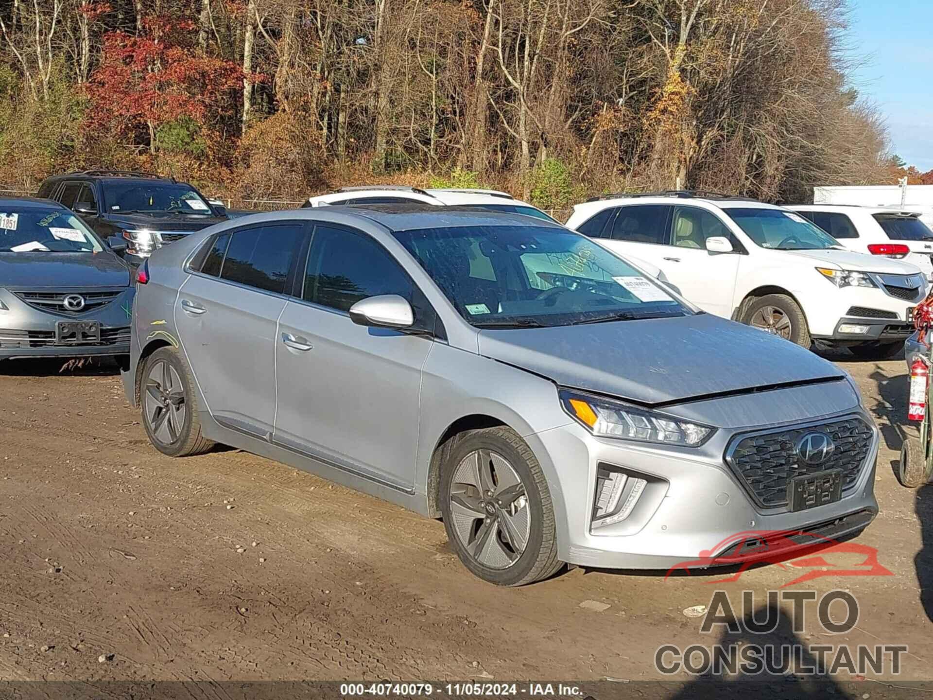 HYUNDAI IONIQ HYBRID 2022 - KMHC05LC4NU281540