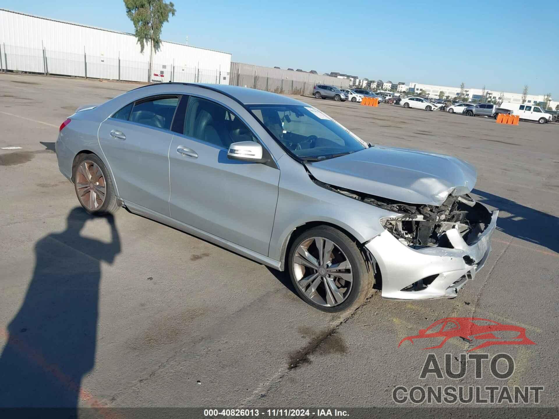 MERCEDES-BENZ CLA 250 2014 - WDDSJ4EB1EN026534