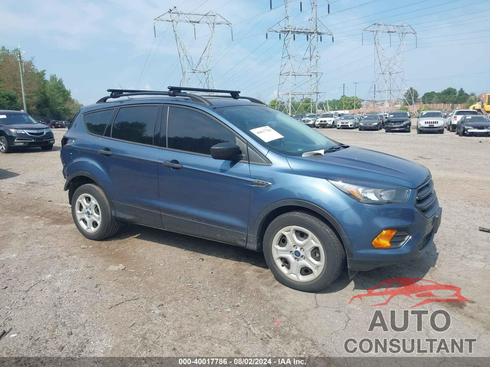 FORD ESCAPE 2018 - 1FMCU0F78JUB66486