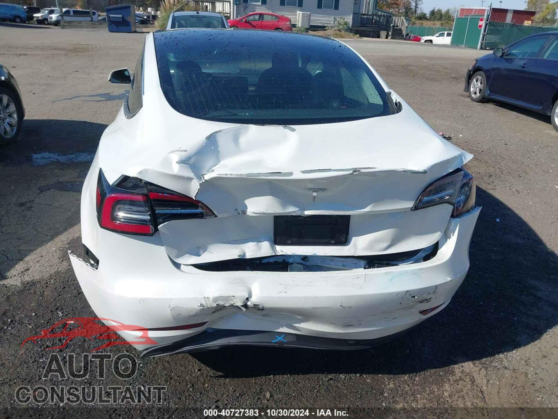 TESLA MODEL 3 2019 - 5YJ3E1EA8KF309743