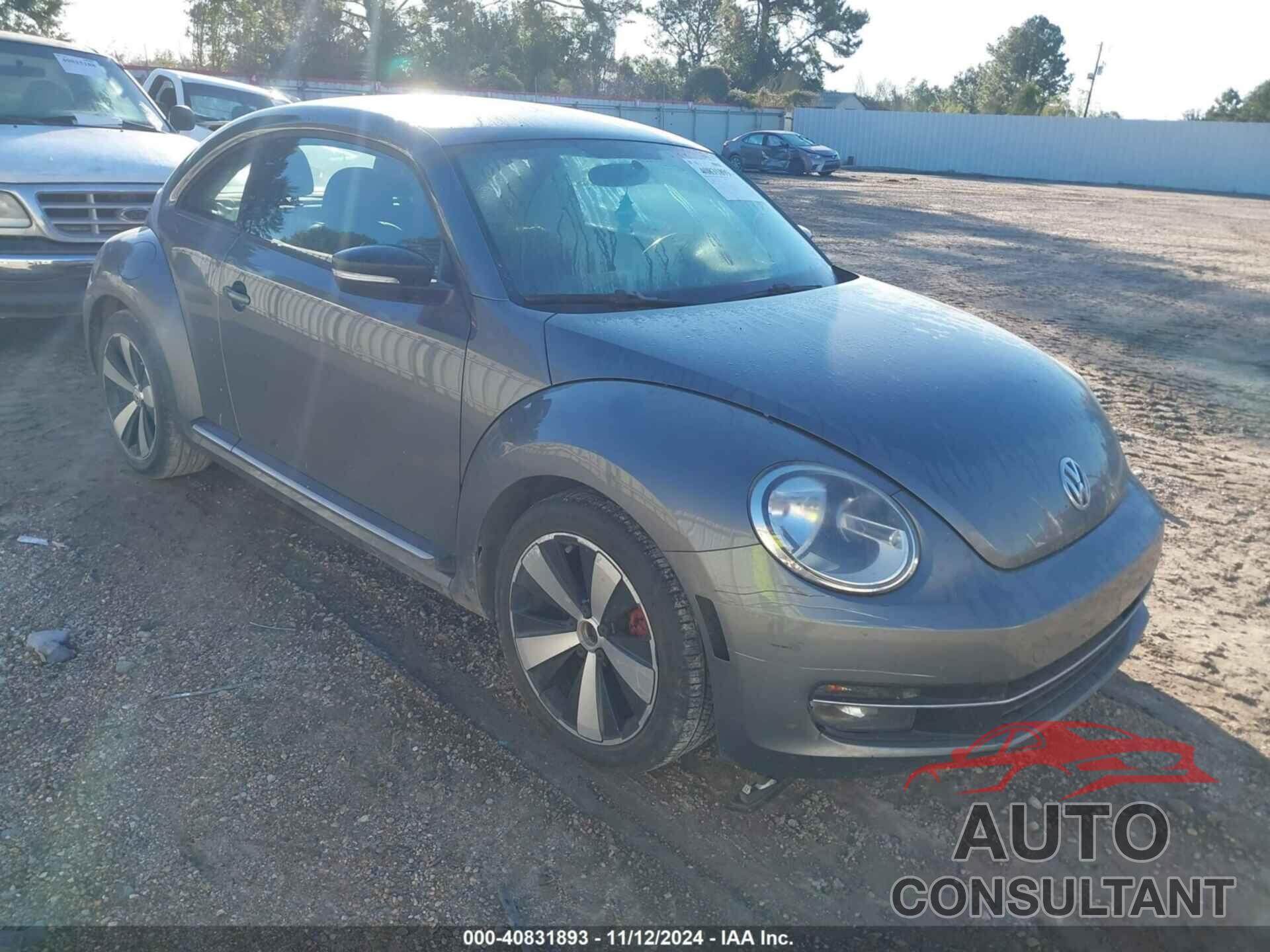 VOLKSWAGEN BEETLE 2013 - 3VWV67AT7DM607454