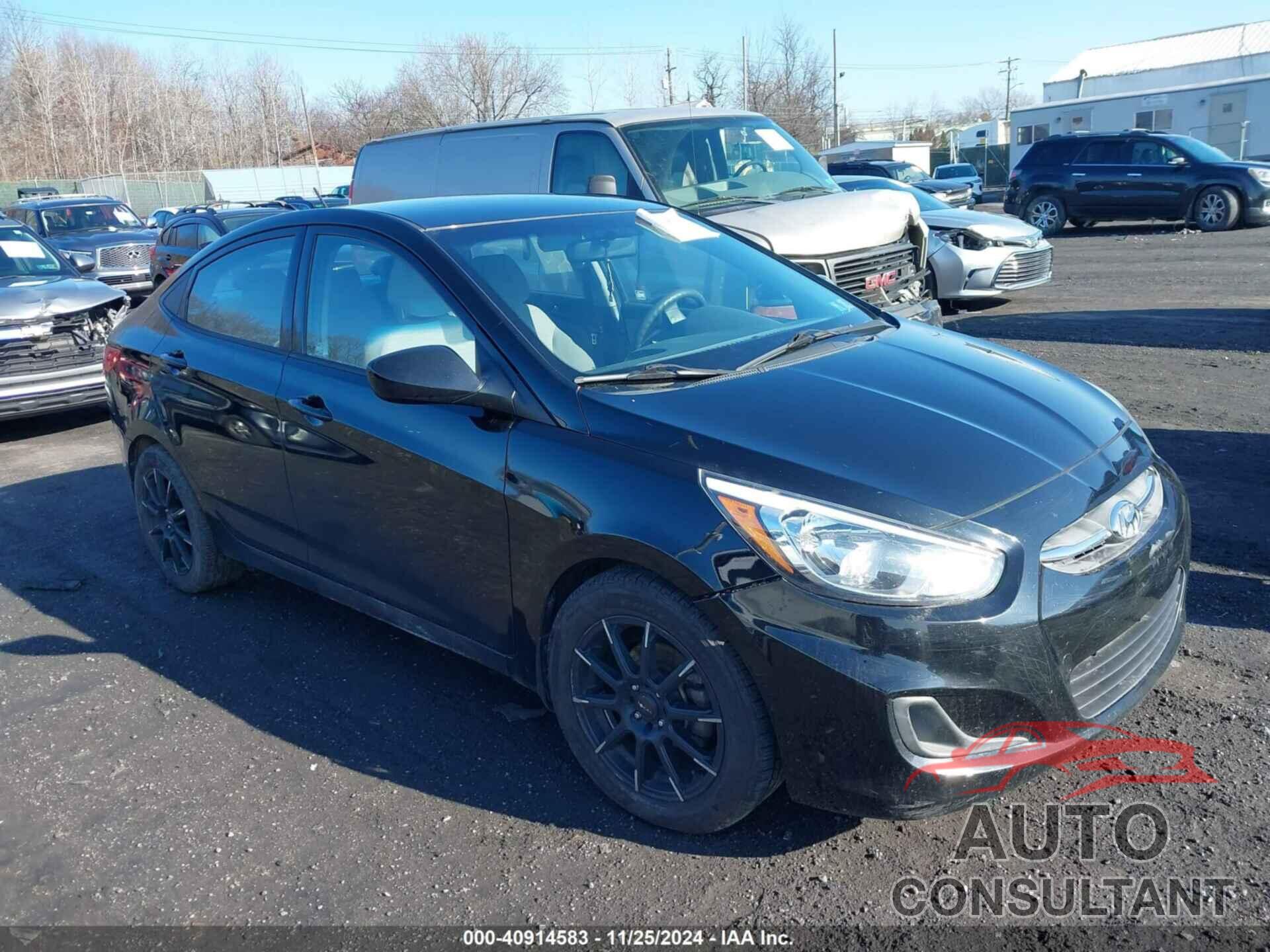 HYUNDAI ACCENT 2016 - KMHCT4AE8GU134291