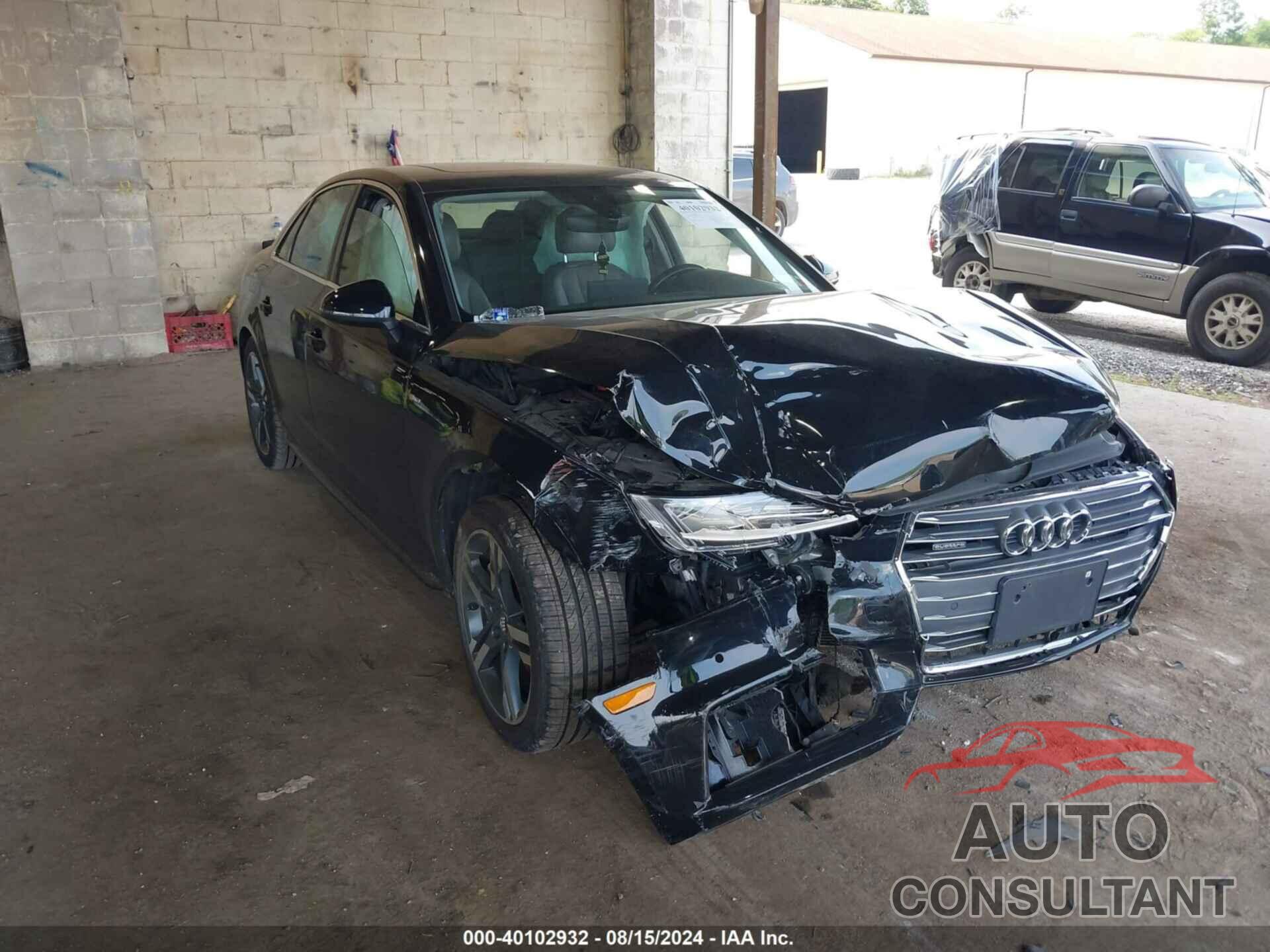 AUDI A4 2017 - WAUENAF42HN011696