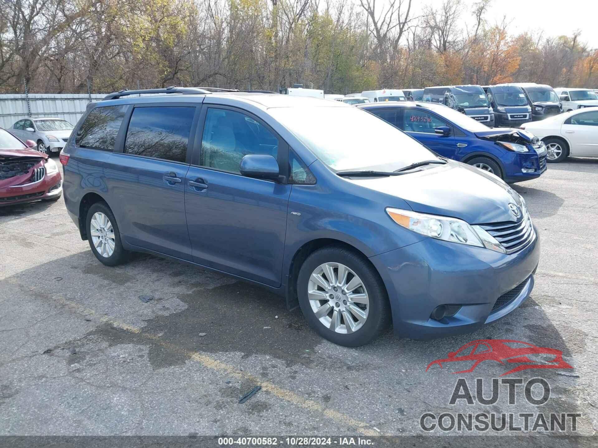 TOYOTA SIENNA 2016 - 5TDJK3DC3GS139972