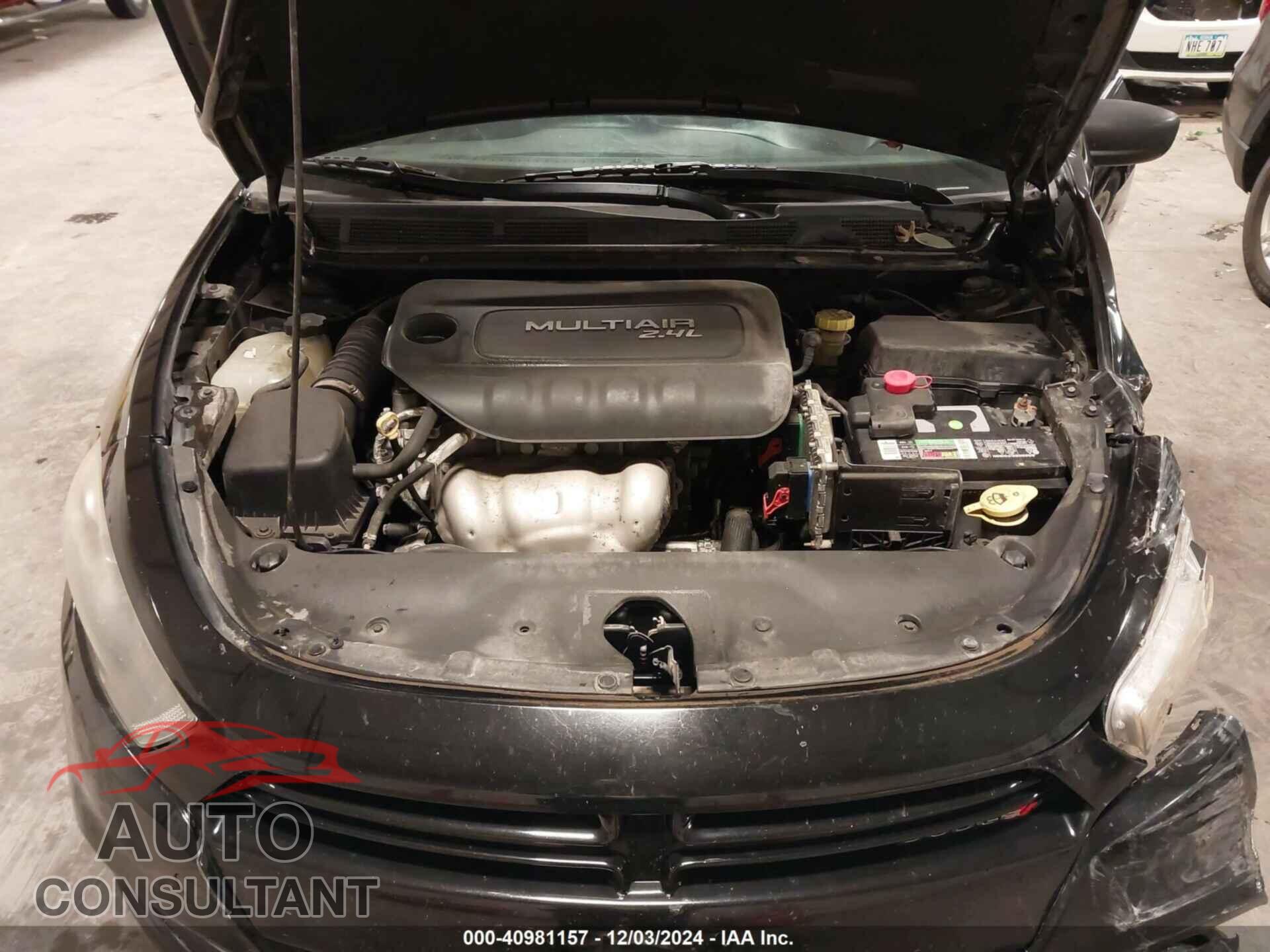 DODGE DART 2015 - 1C3CDFBB3FD222542