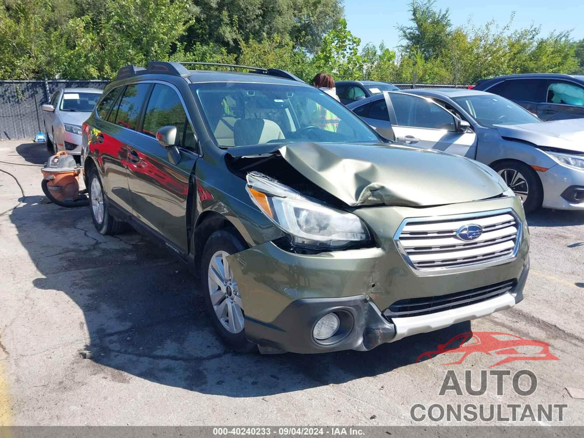 SUBARU OUTBACK 2015 - 4S4BSBFC0F3292557