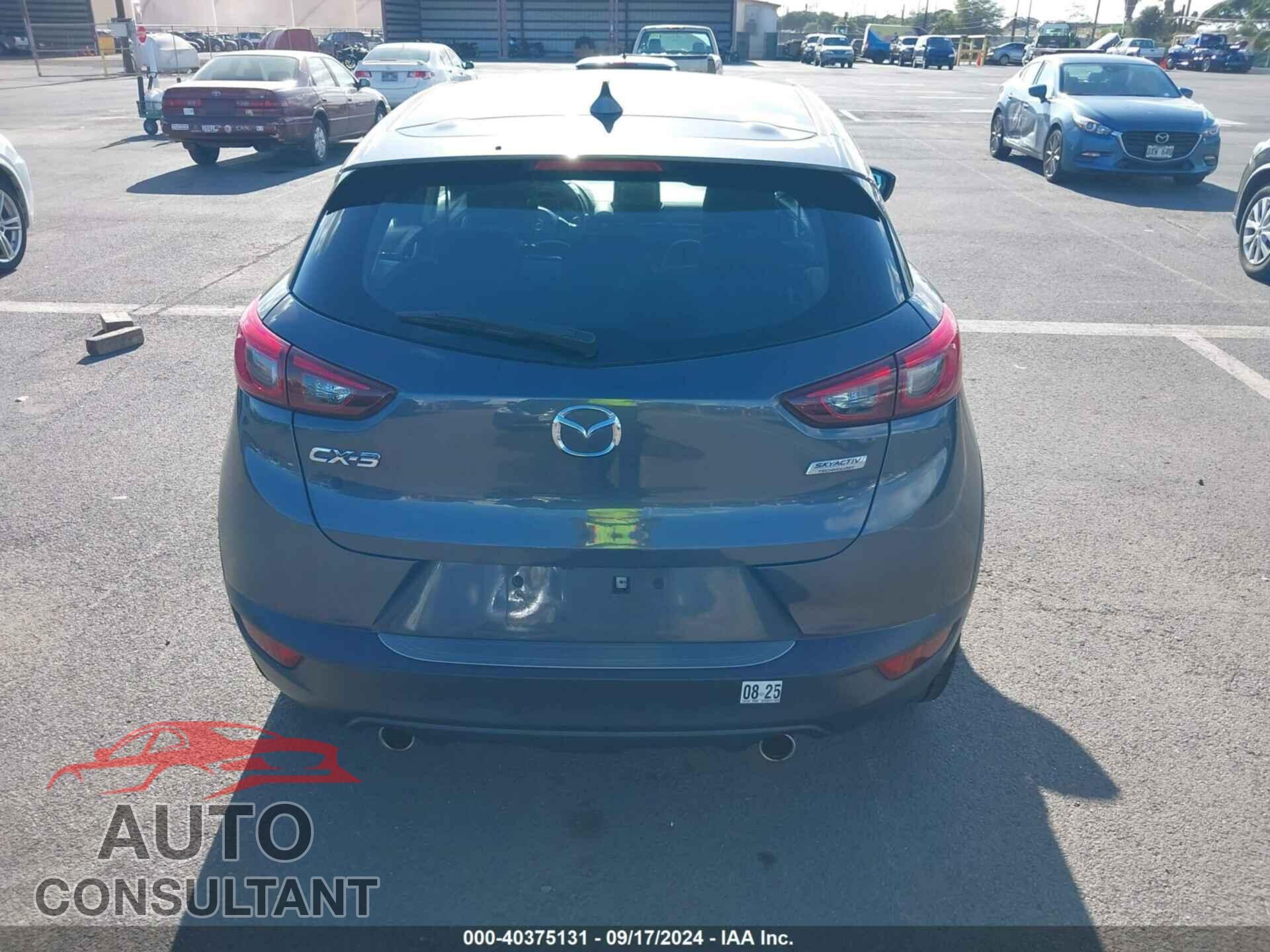MAZDA CX-3 2017 - JM1DKDB76H0148243
