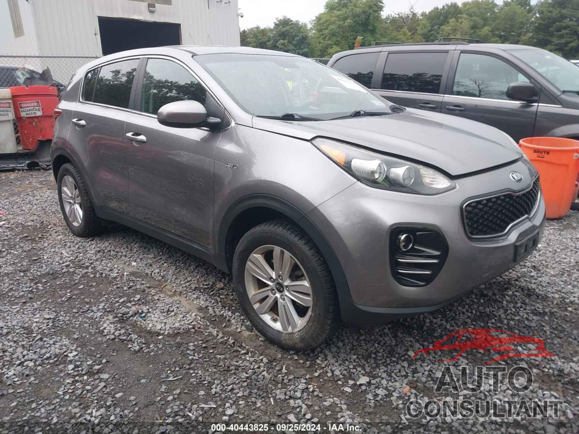 KIA SPORTAGE 2017 - KNDPMCAC8H7163964