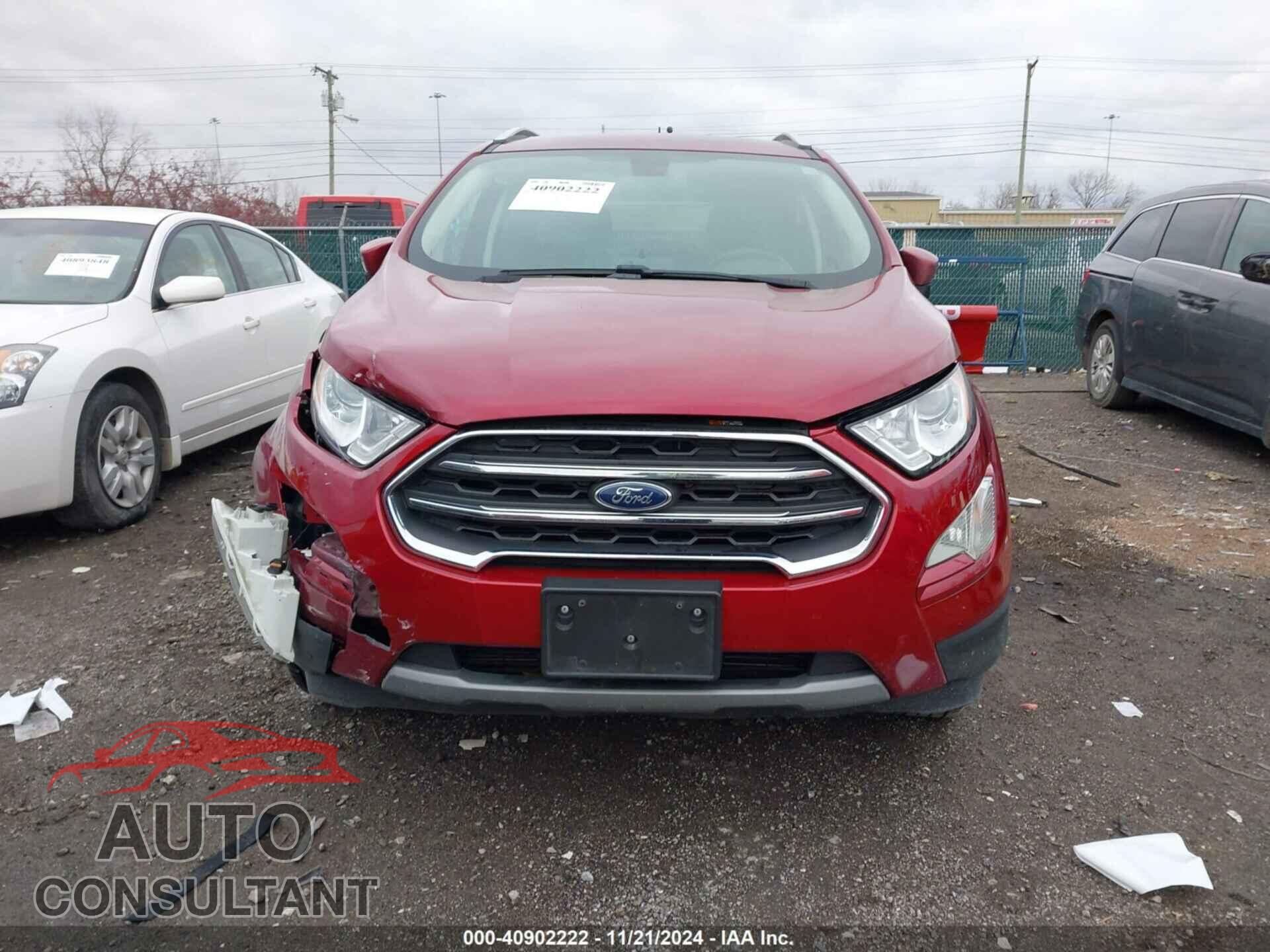 FORD ECOSPORT 2020 - MAJ6S3KL7LC349873