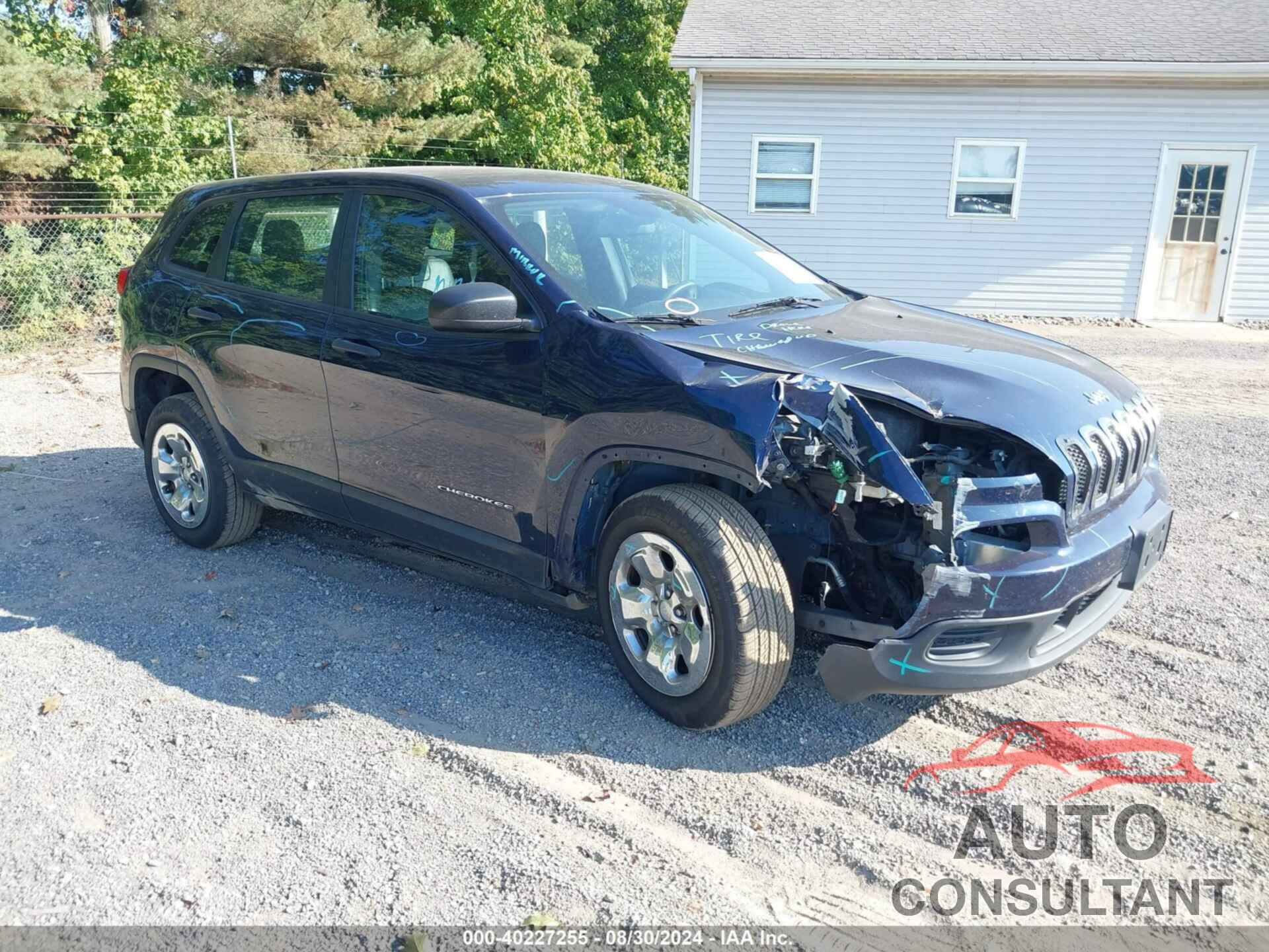 JEEP CHEROKEE 2016 - 1C4PJLAB9GW159796