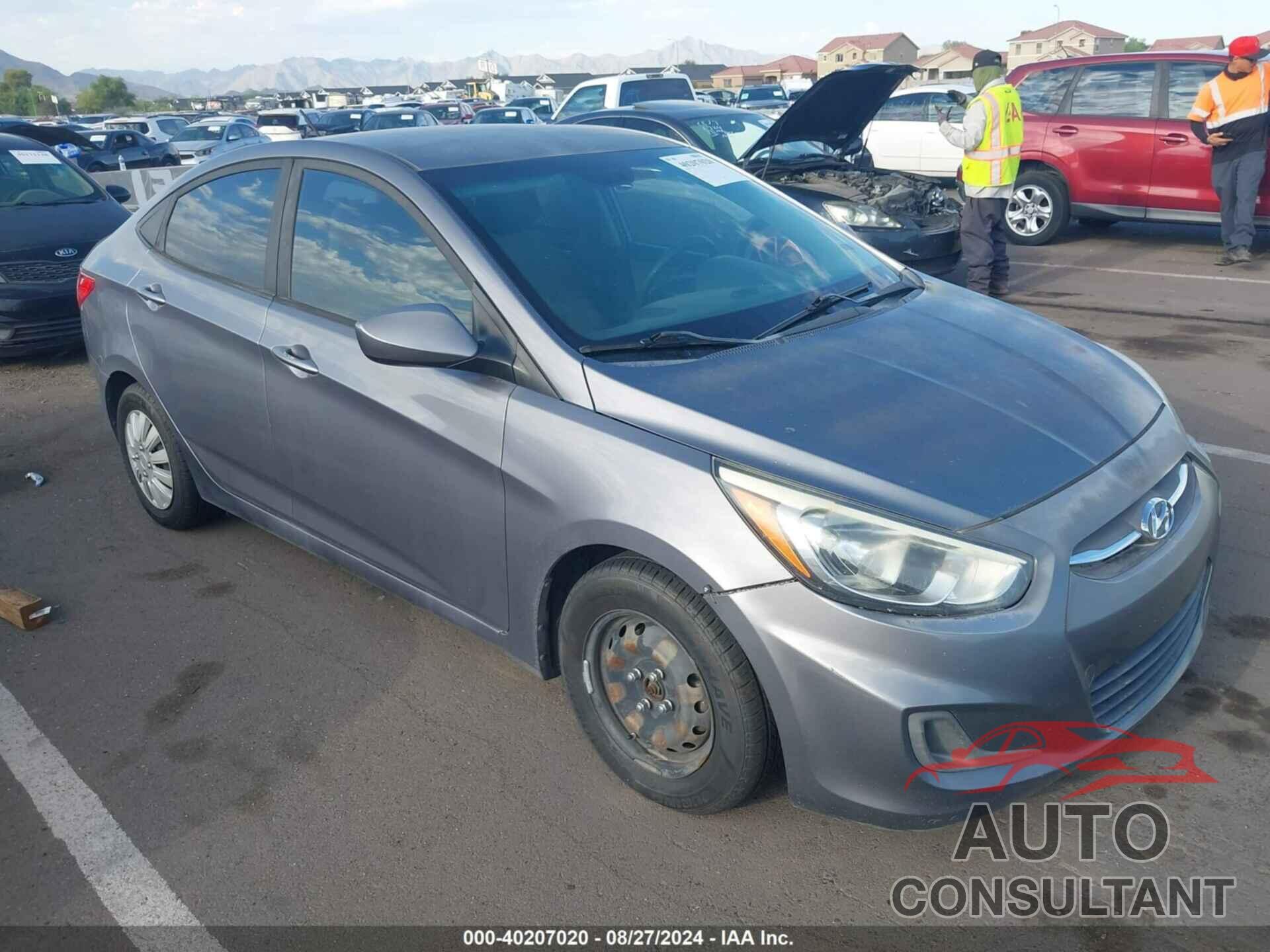 HYUNDAI ACCENT 2016 - KMHCT4AE4GU119478