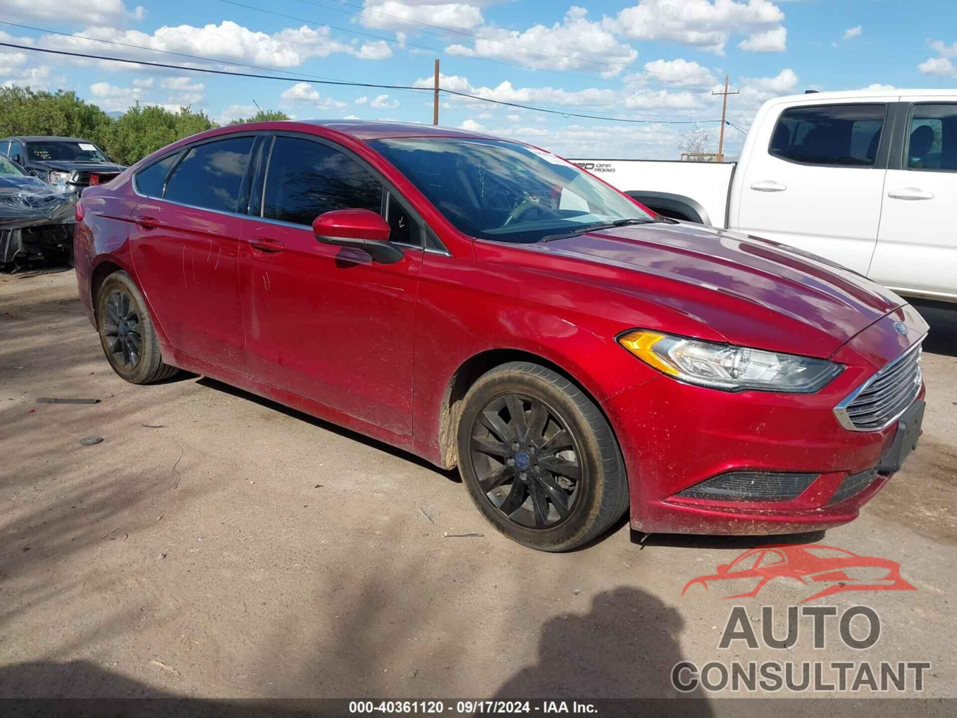 FORD FUSION 2017 - 3FA6P0H70HR206914