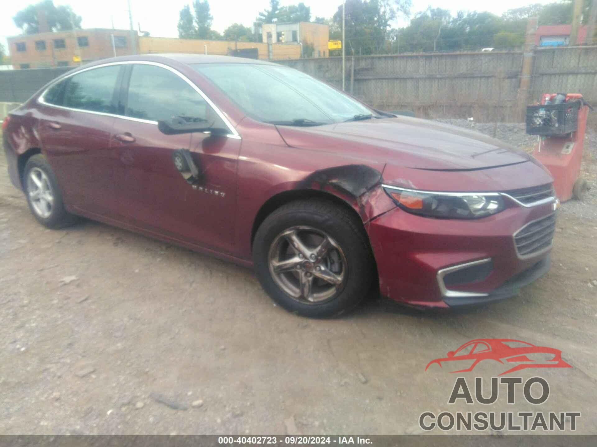 CHEVROLET MALIBU 2016 - 1G1ZB5ST4GF201020