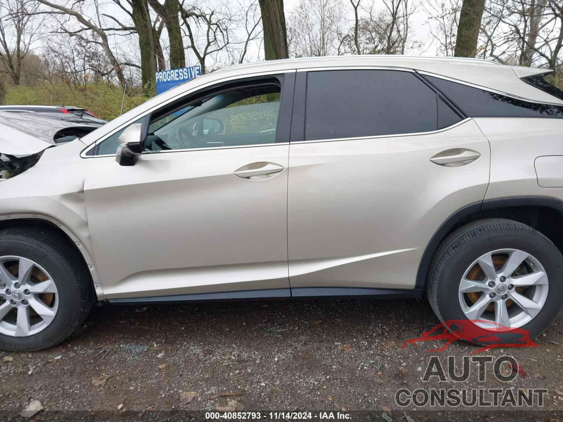 LEXUS RX 350 2017 - 2T2BZMCA0HC070024